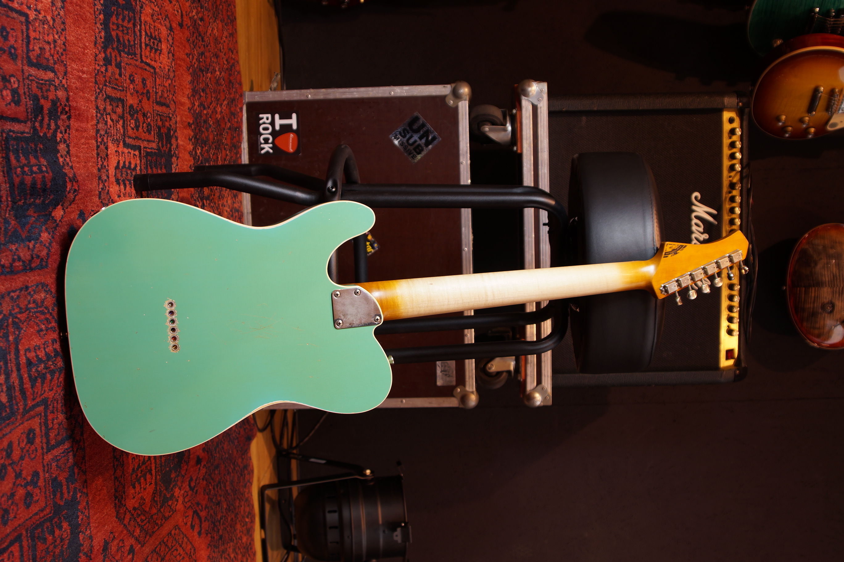 Atkin Electric T-68 The Sixty-Eight aged Nitro Seafoam Green