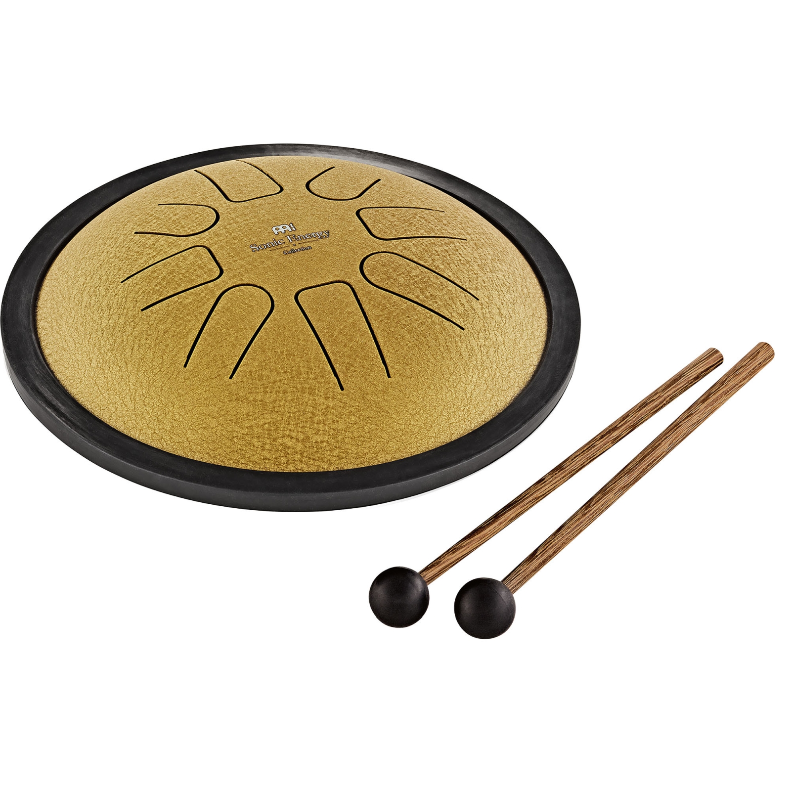 MEINL Sonic Energy Small Steel Tongue Drum C-moll, 8 Töne - gold  7"/18 cm
