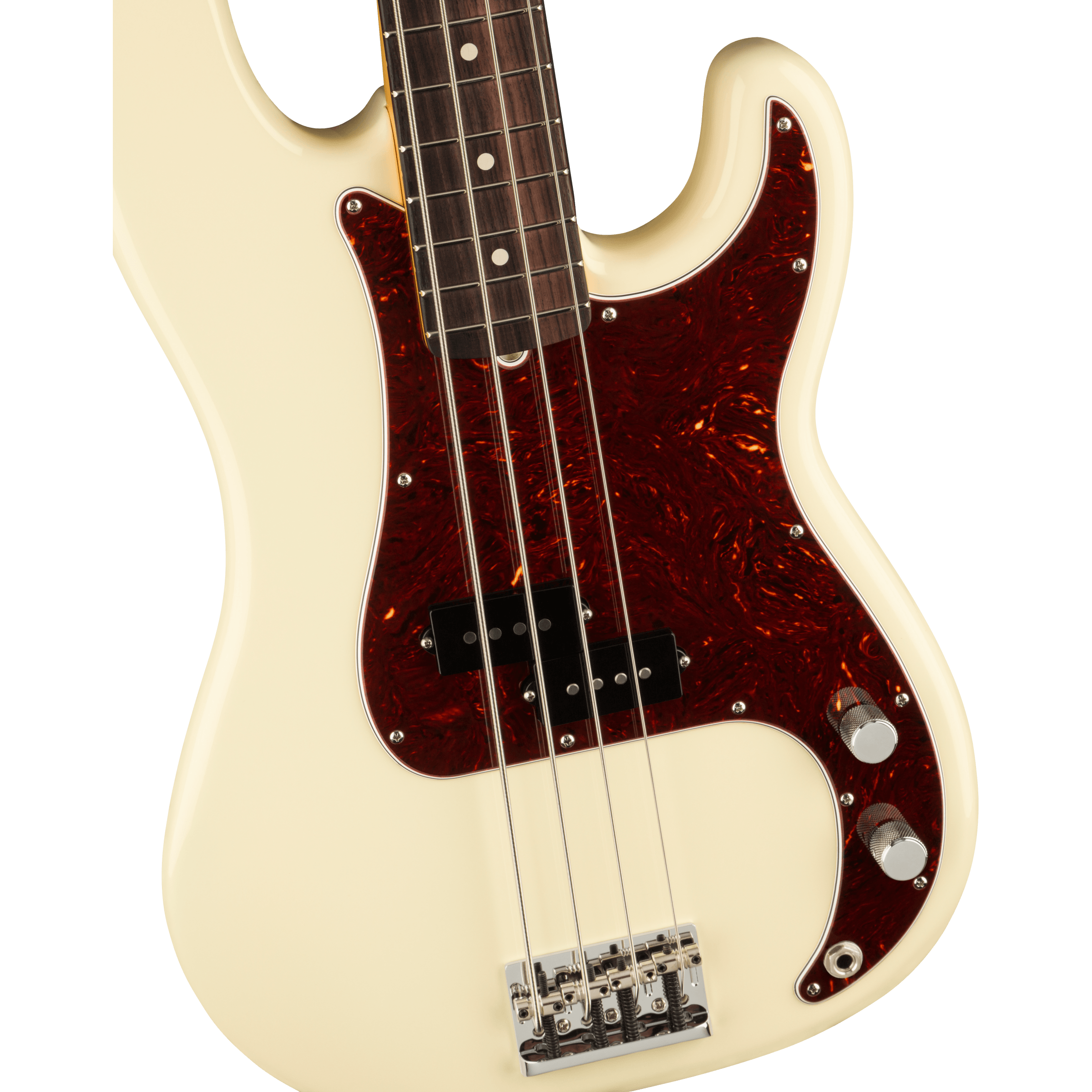 Fender American Professional II Precision Bass®, Rosewood Fingerboard, Olympic White