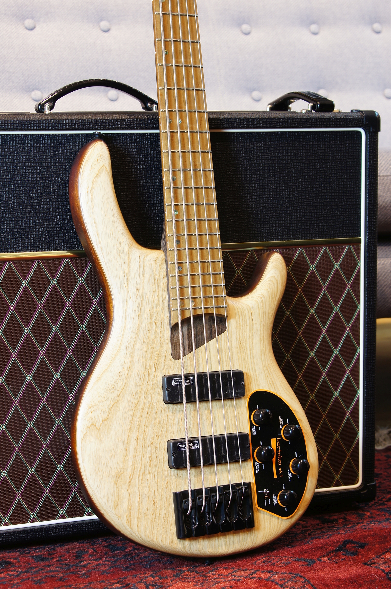 Cort E-Bass B5 Element 5-String Open Pore Natural