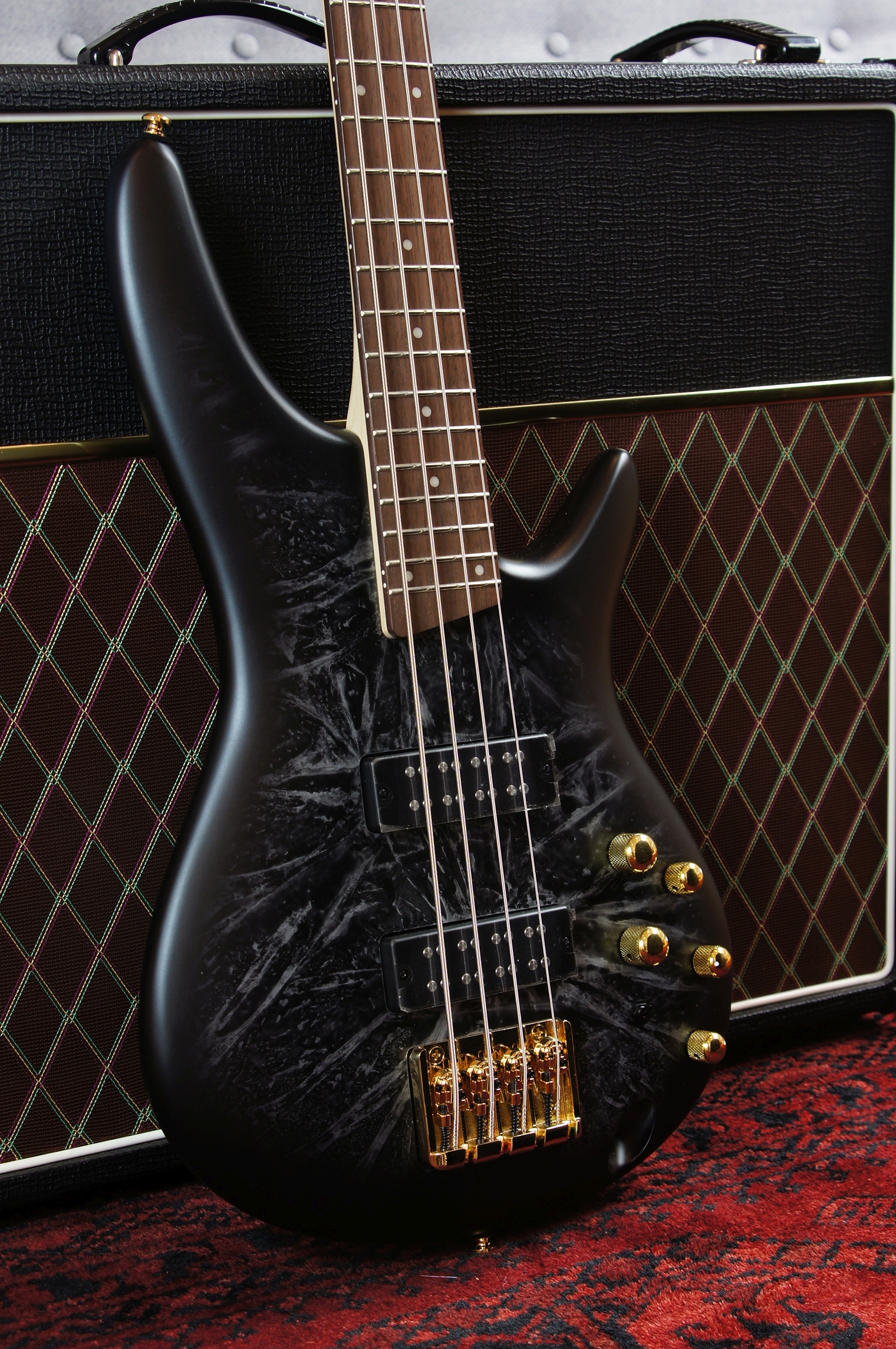 IBANEZ SR 4-Str Black Ice Frozen Matte