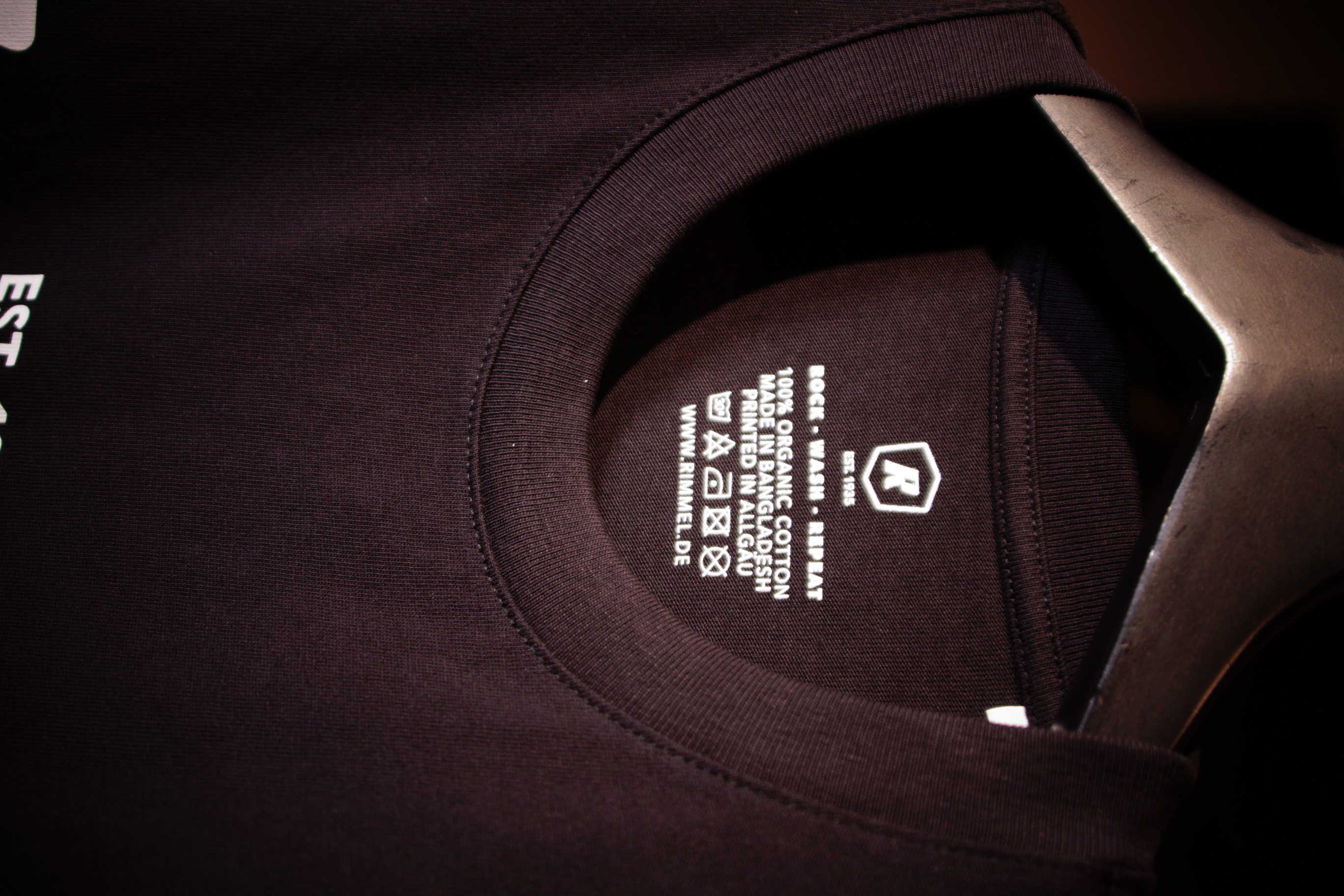 Rimmel - T-Shirt Basic Logo Black - L