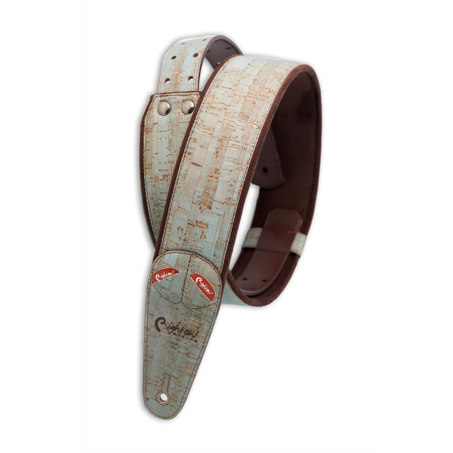 RightOn! Gitarrengurt MOJO CORK Teal