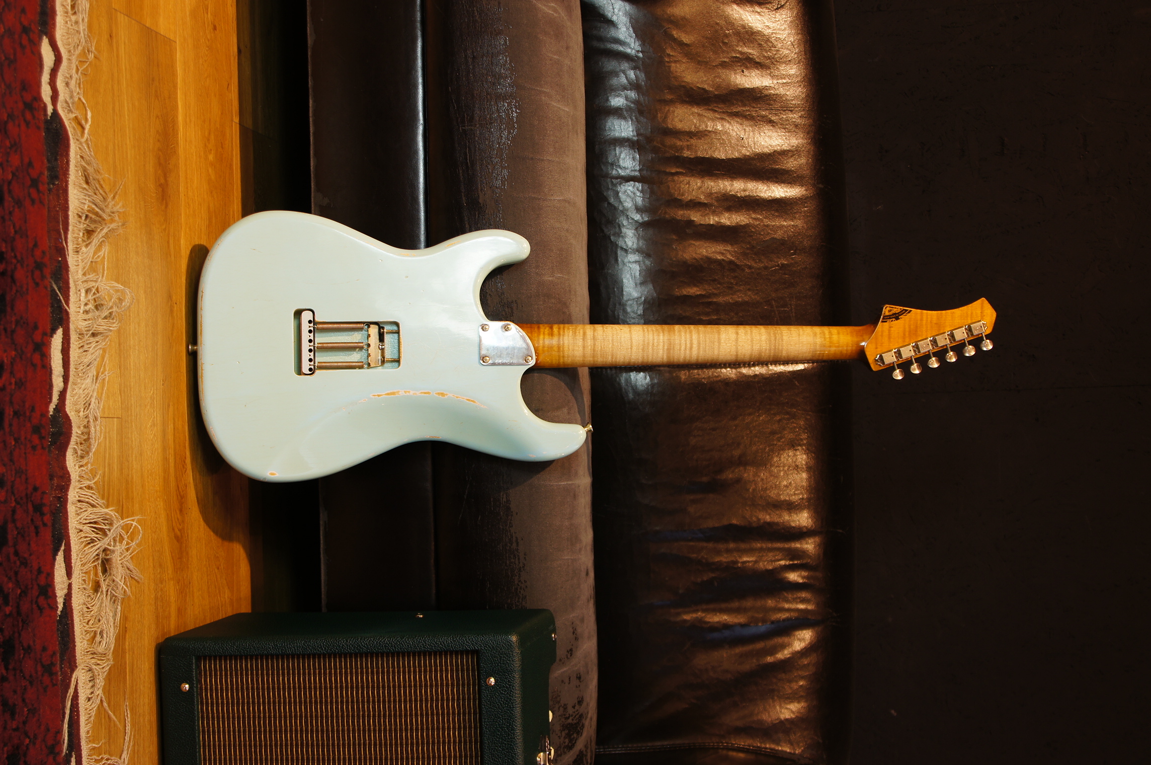 Atkin Electric S-63 The Sixty-Three aged Nitro Sonic Blue