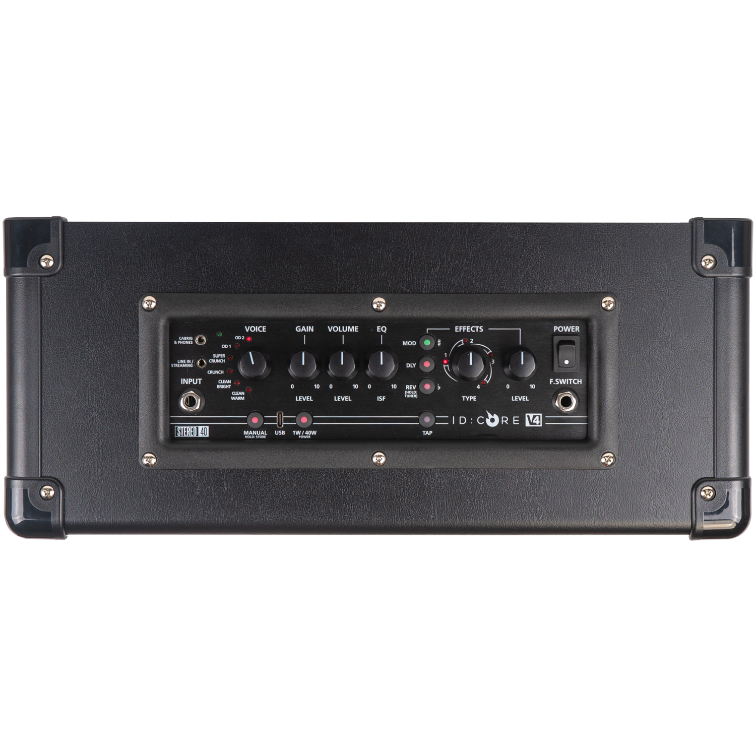 BLACKSTAR E-Gitarrencombo, ID:Core 40 V4, 40W, 2 x 6,5", Schwarz