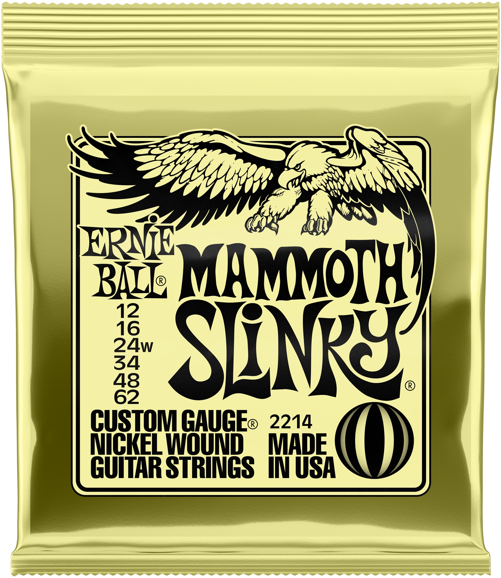 ERNIE BALL 2214 Mammoth Slinky 12-62 wound G