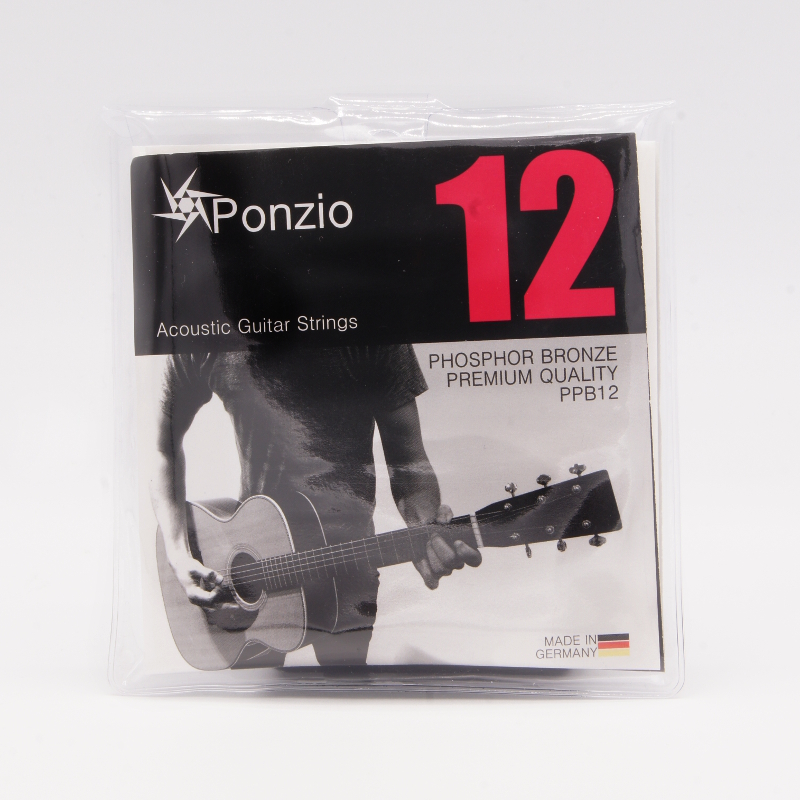Ponzio Phosphor Bronze 12er Set