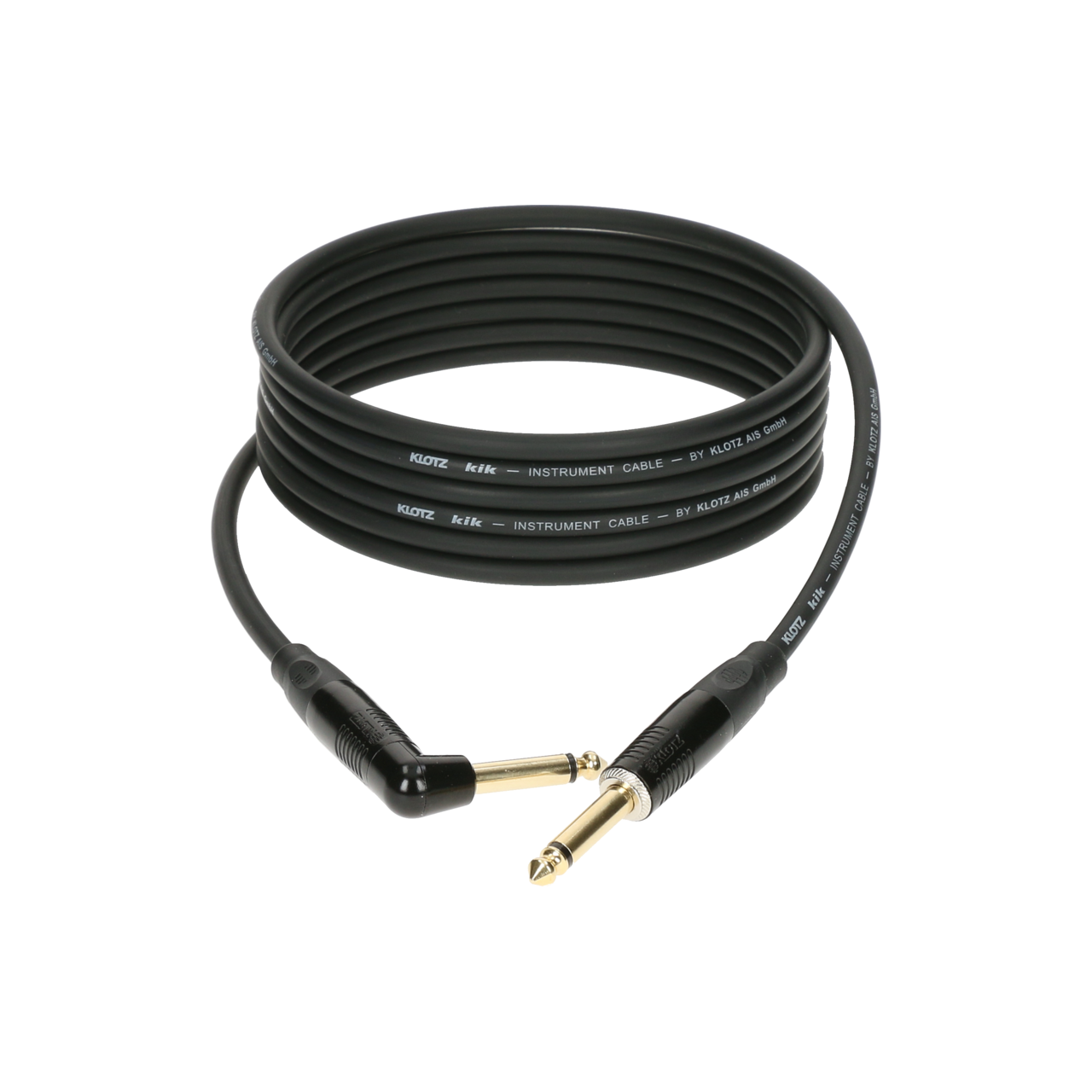 Klotz KIK PRO Instrumentenkabel Winkelstecker 3m