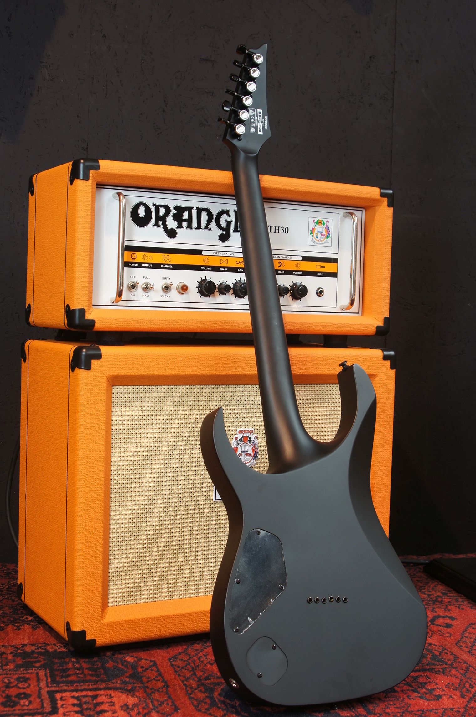 IBANEZ Iron Label RGRT 6-Str Black Flat - B-Stock