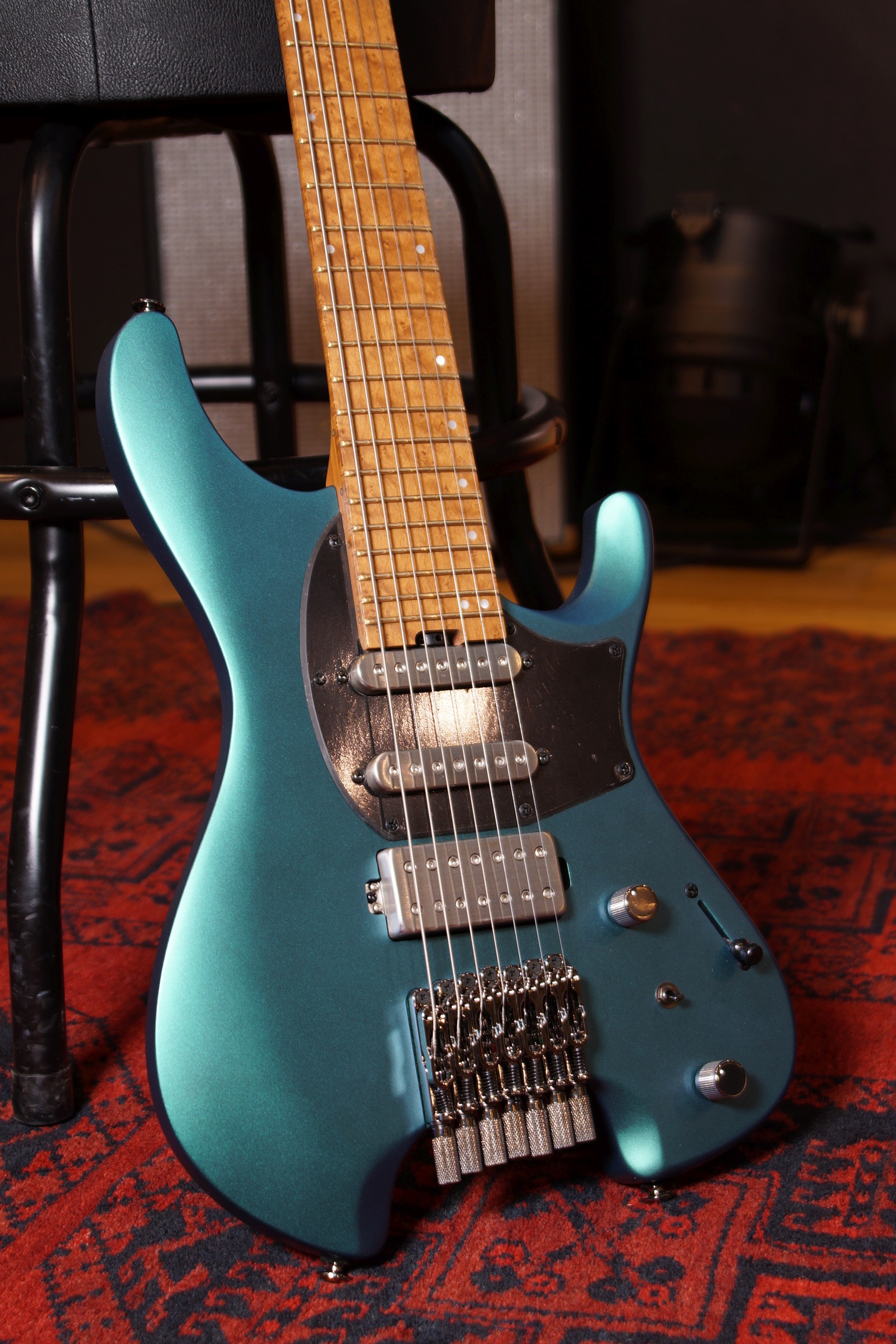 Ibanez Q547-BMM Quest 7-String Blue Chameleon Metallic Matte - B-Stock