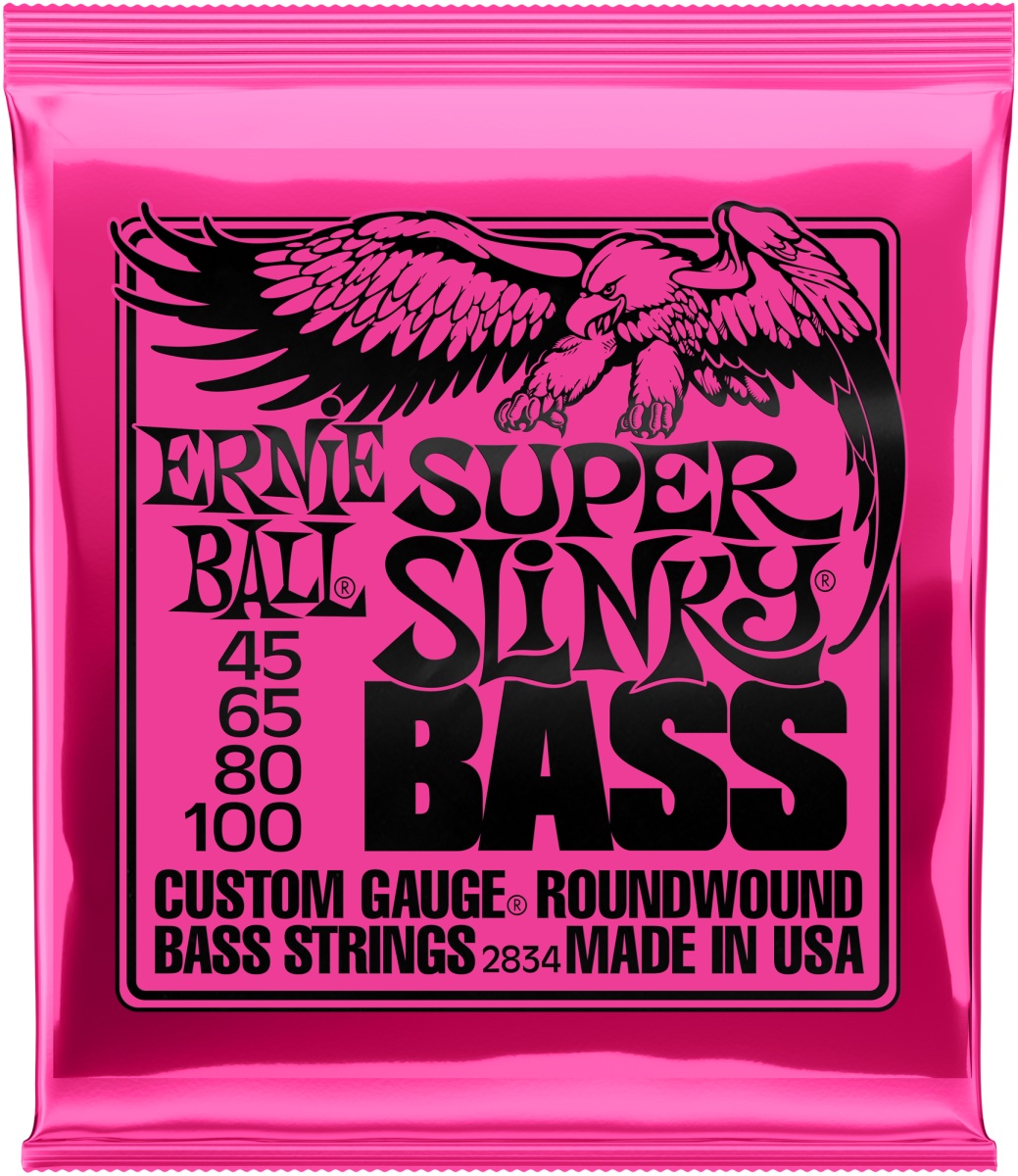 ERNIE BALL 2834 Super Slinky 45-100 E-Bass Saiten