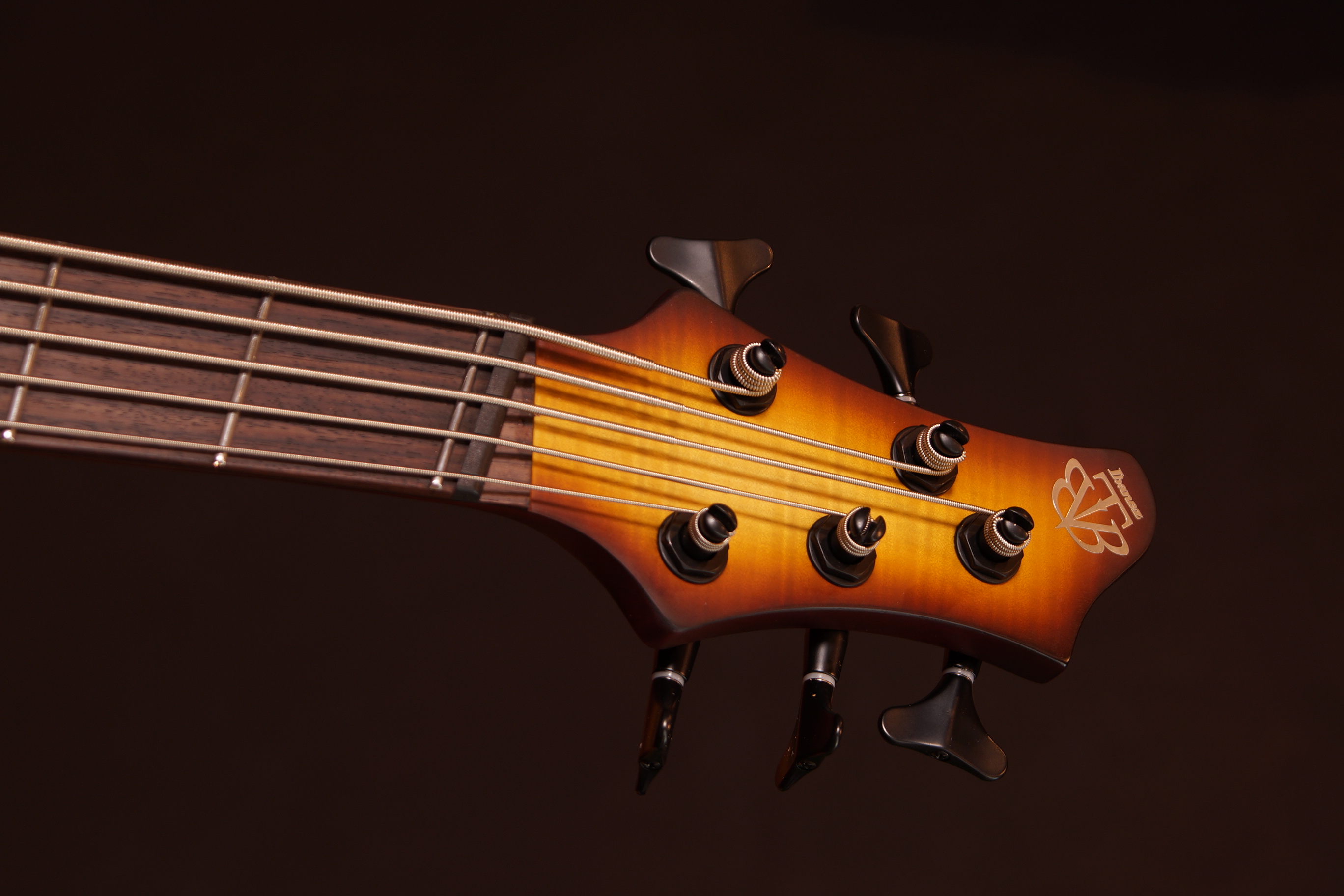 IBANEZ Bass Workshop 5-Str Natural Browned Burst Flat Multi Scale, B-Stock