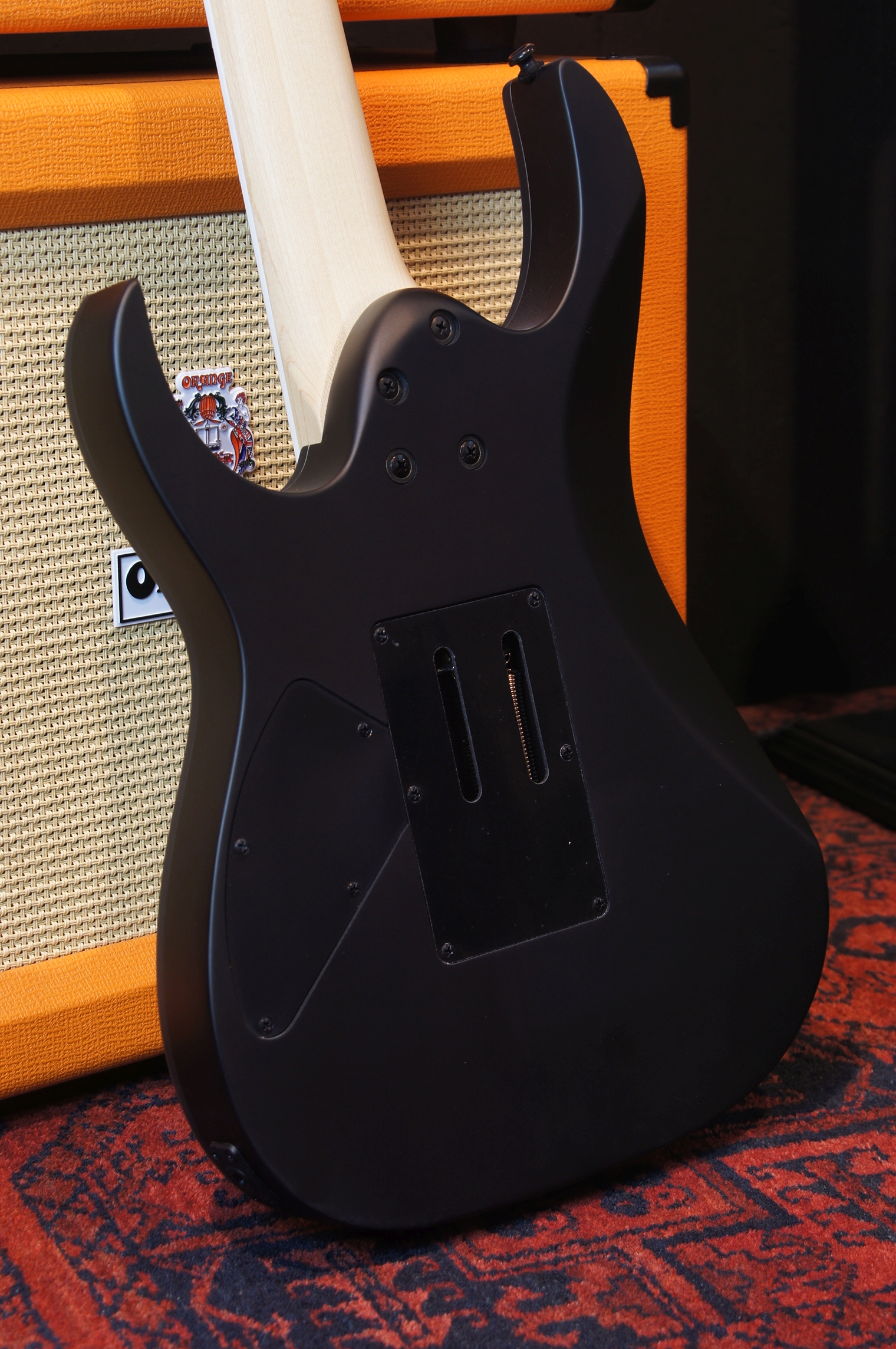 IBANEZ RG 7-Str Black Flat Flyod Rose - B-Ware