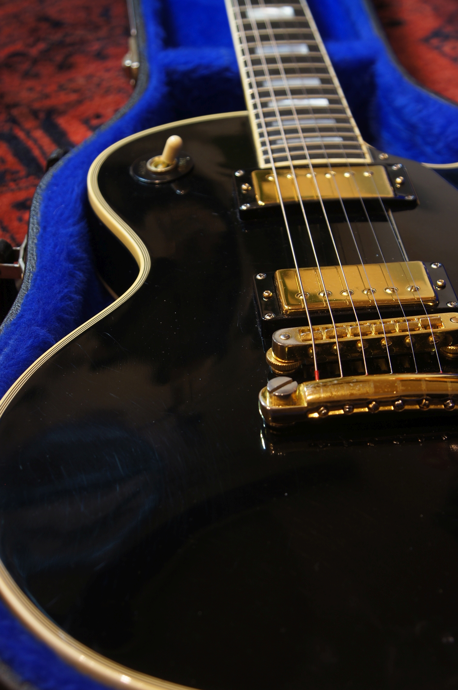 Gibson Les Paul Standard black beauty -  BJ 1977