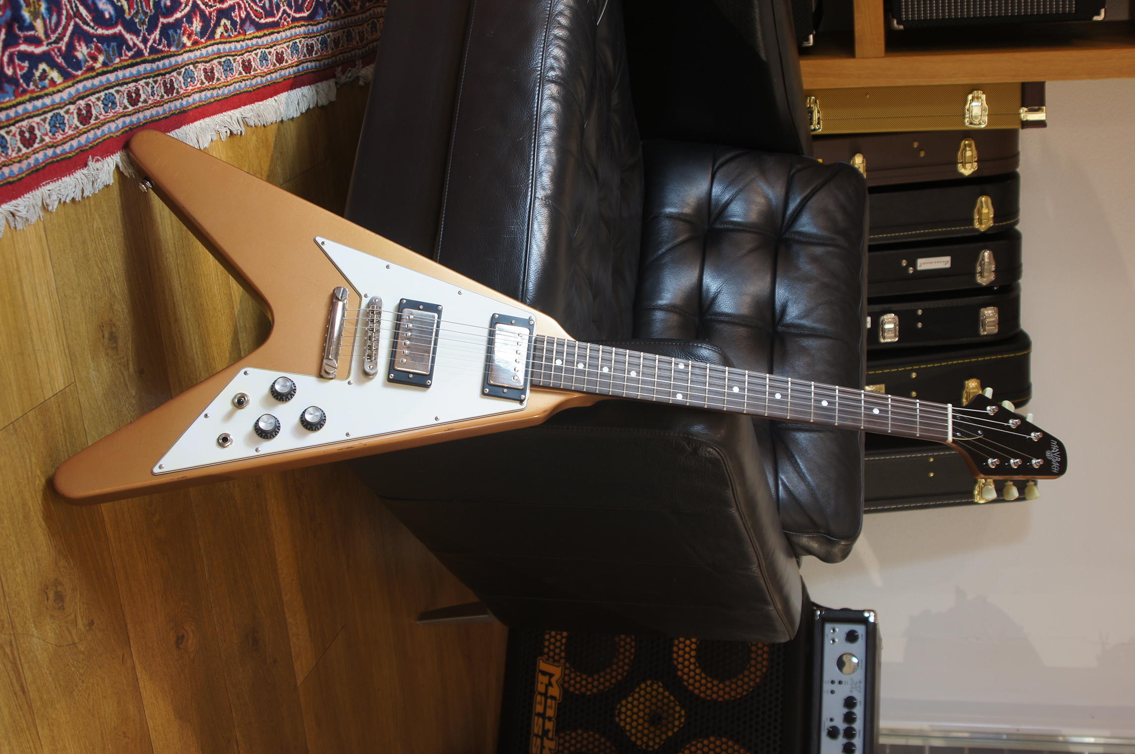 Maybach Jetwing M Firemist Gold aged