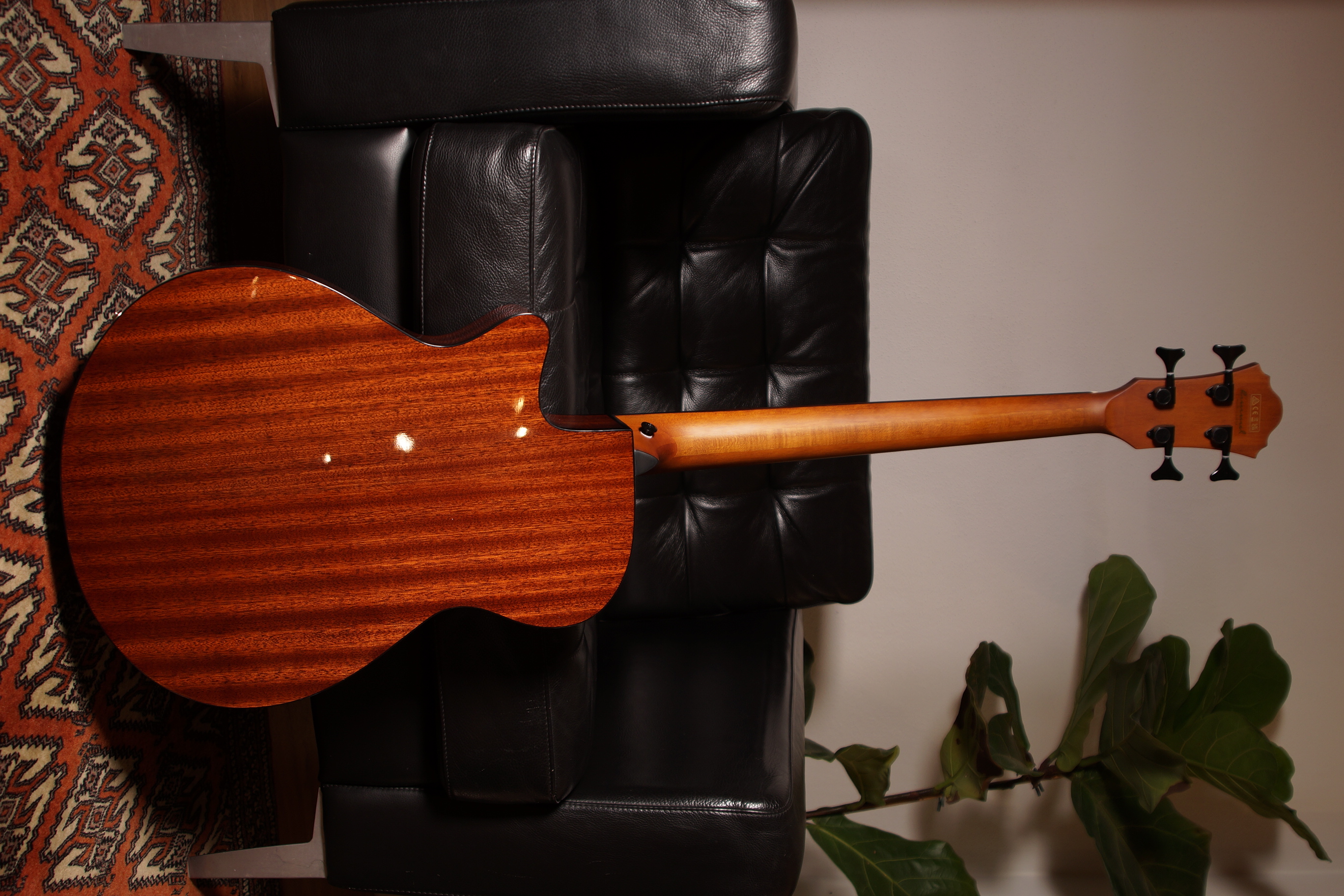 IBANEZ AEGB25E-TKH Akustikbass Transparent Black Sunburst