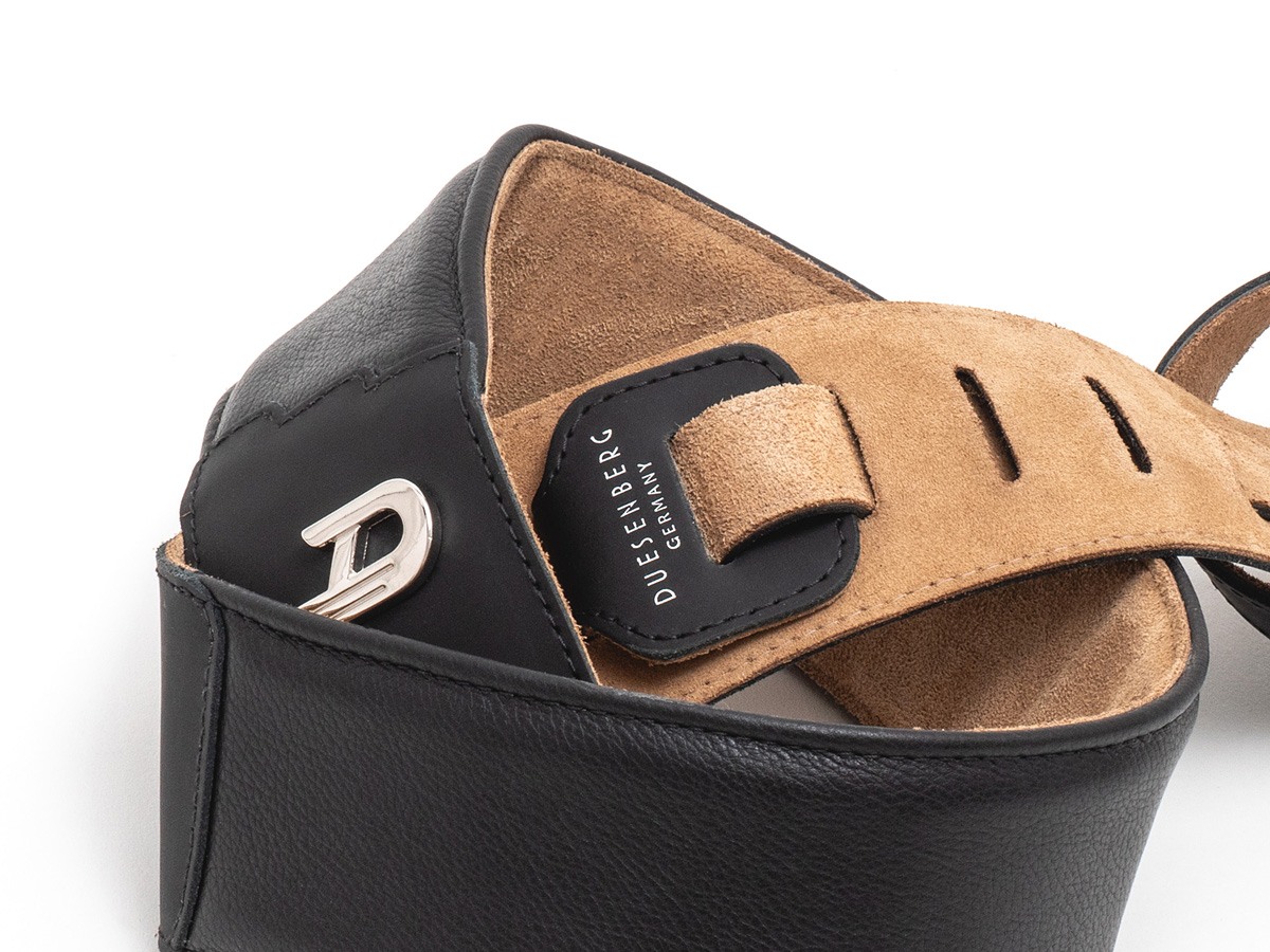 Duesenberg Gitarrengurt 3-Step Strap Deluxe Black