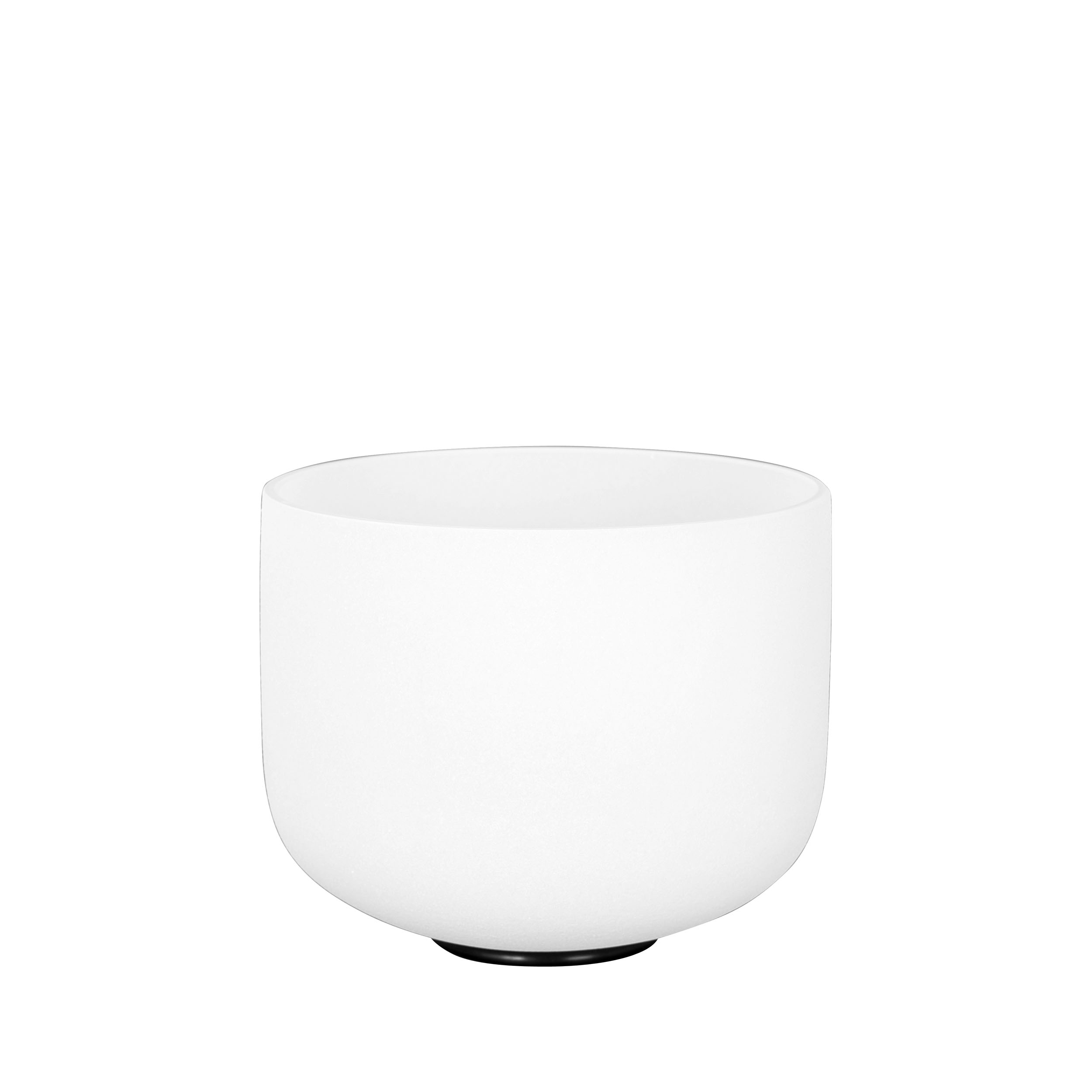 Sela 9" Crystal Singing Bowl Frosted 440 Hz in A