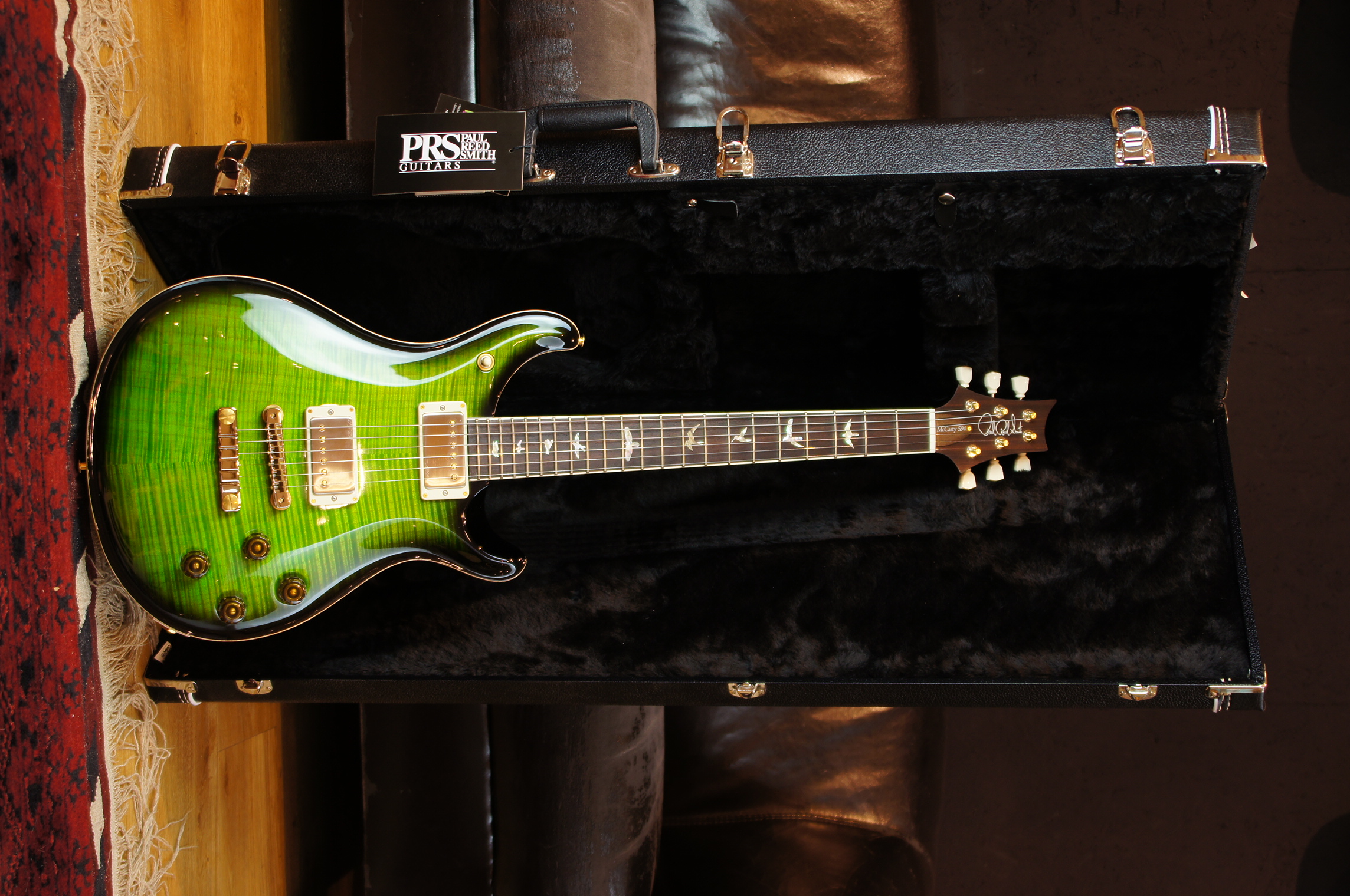 PRS McCarty 594 CC 10 Top - Eriza Verde Smokeburst - Custom Color