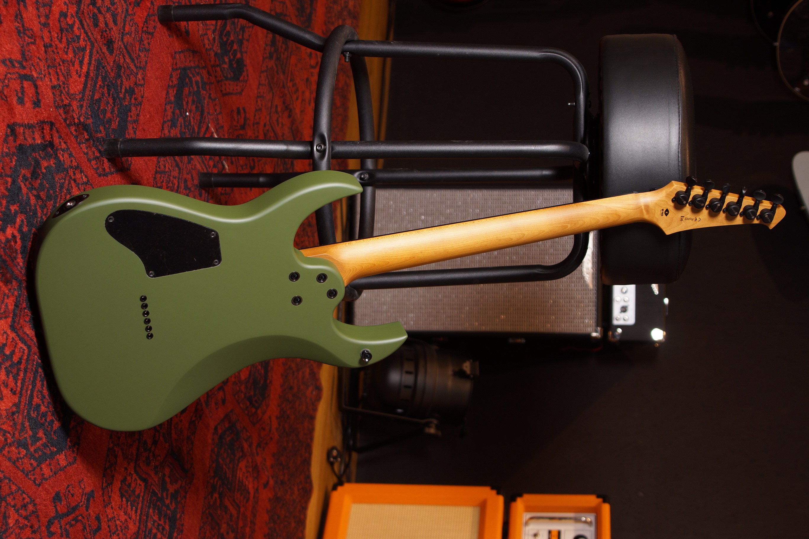 SPIRA Guitars S-400 MGR Satin Dark Green