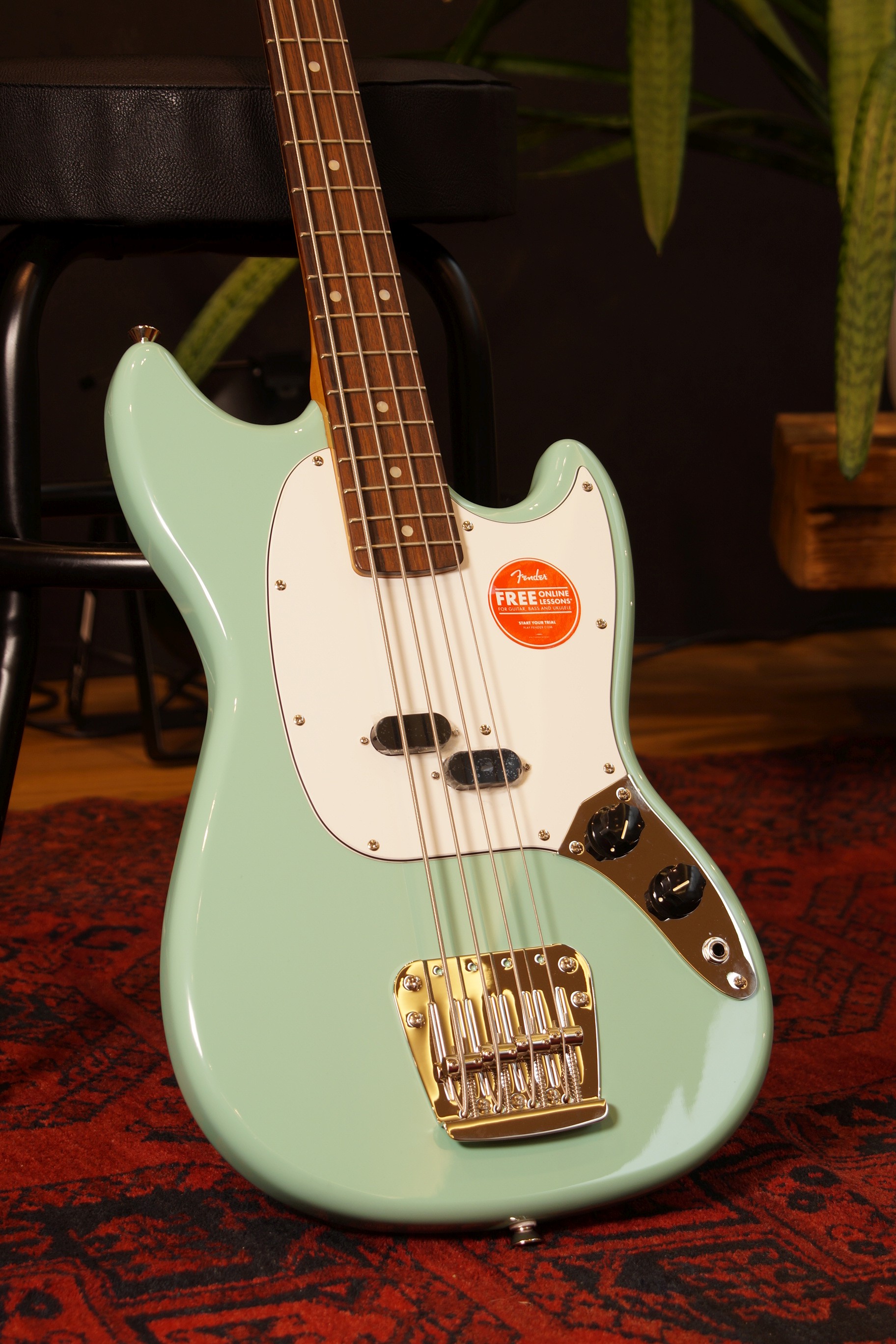 Squier Classic Vibe '60s Mustang® Bass Surf Green