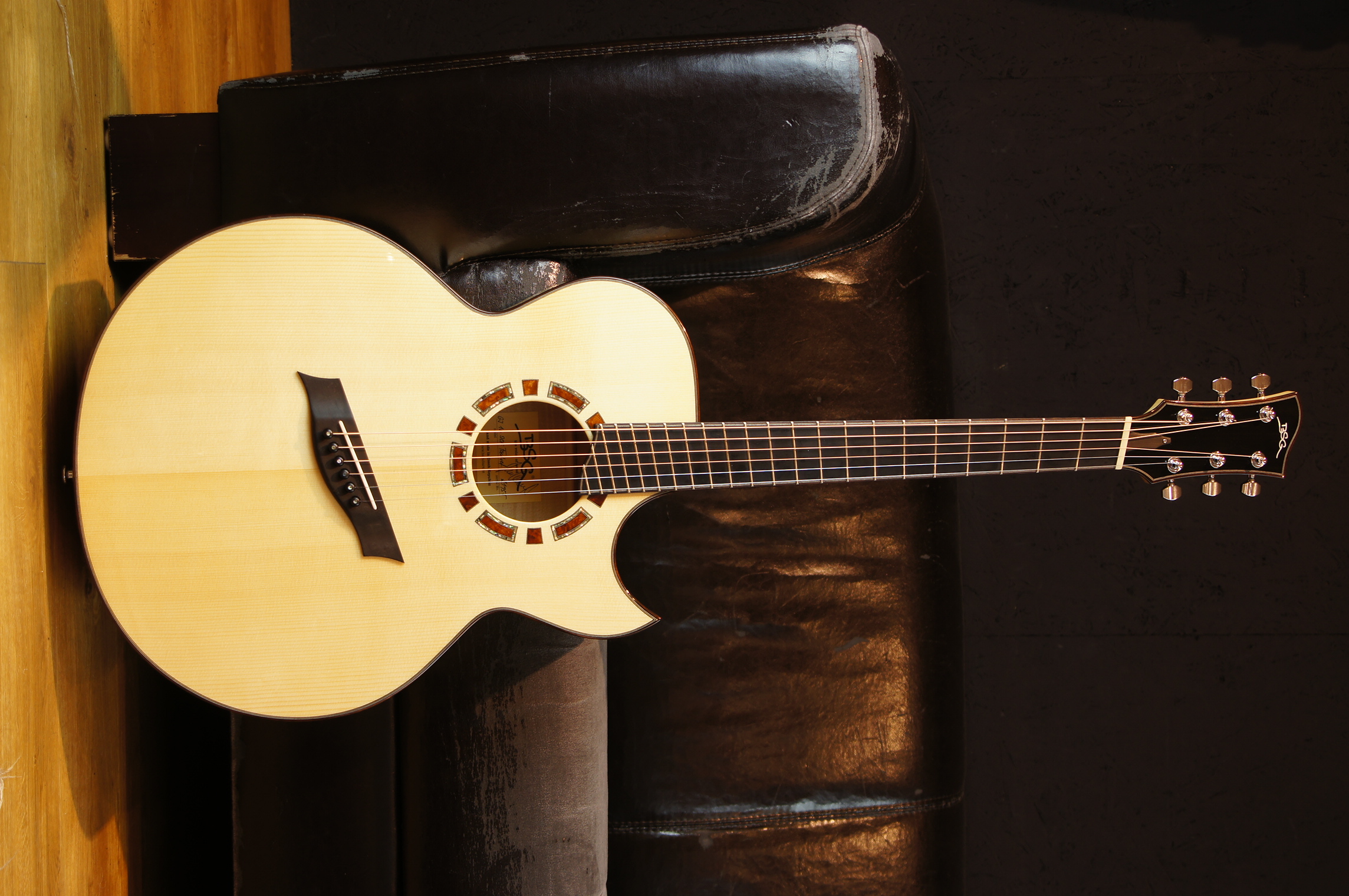 BSG GJ 16 SCF Fanfret - Ahorn / Fichte mit Tonabnehmer