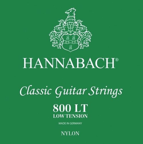 Hannabach 800 LT Set - Low Tension grün