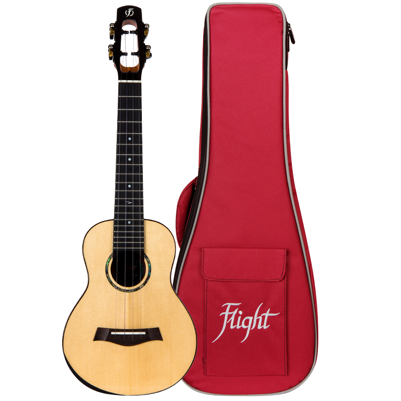 Flight Ukulele Voyager Concert EQ Vollmassiv