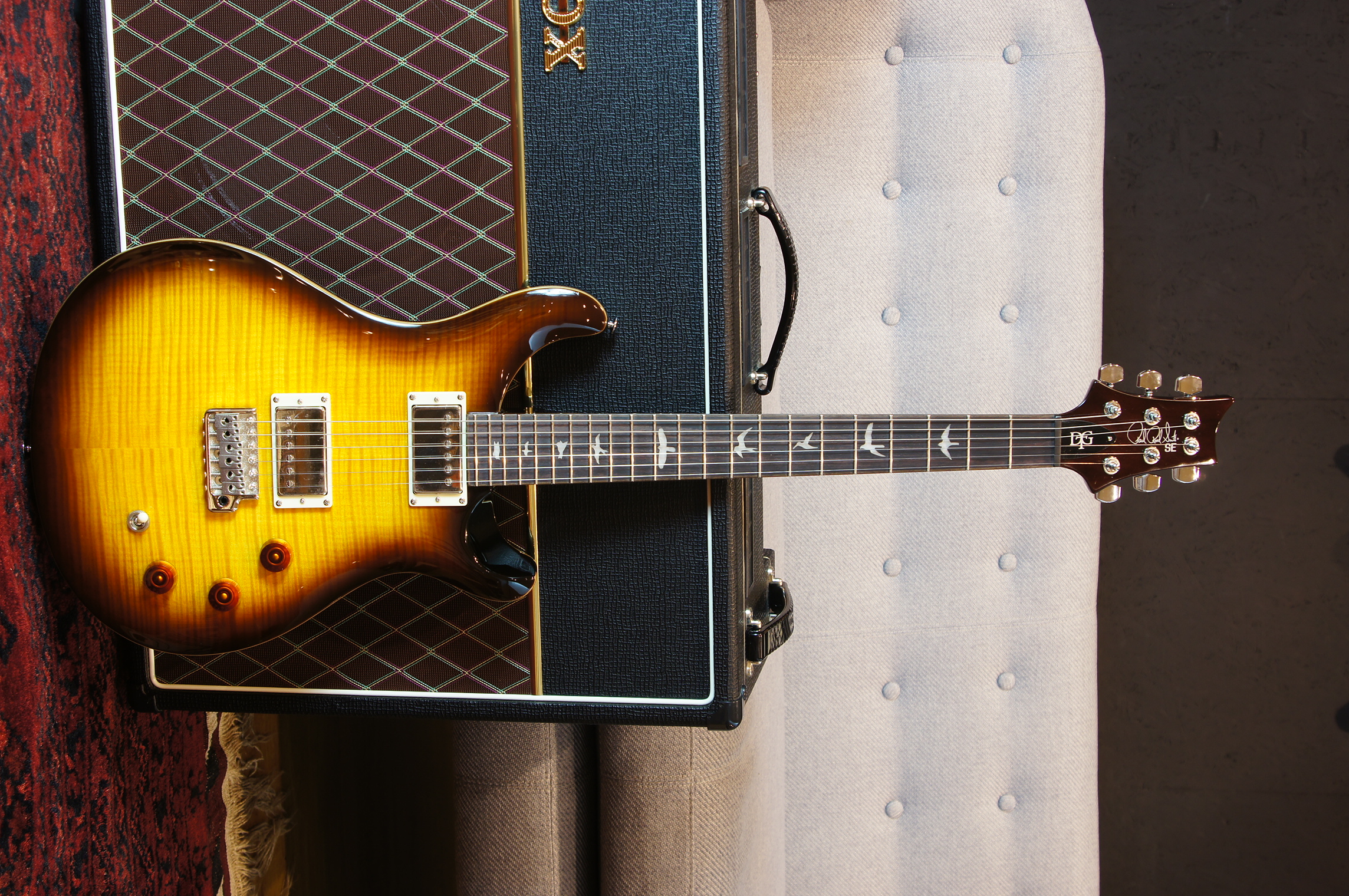 PRS SE DGT Mccarty Tobacco Sunburst