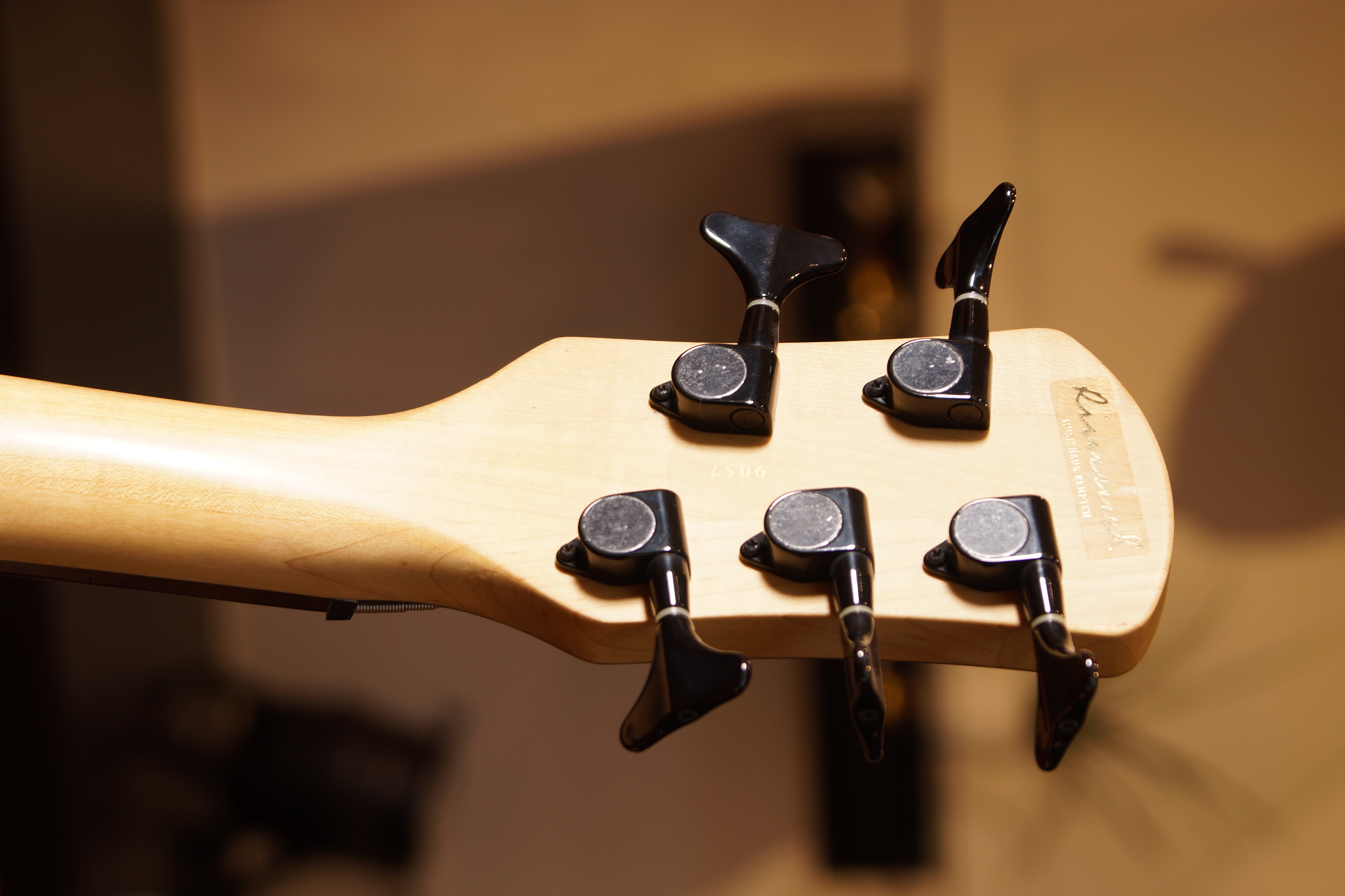 Spector Euro 5 transparent red fade mit Gigbag gebraucht