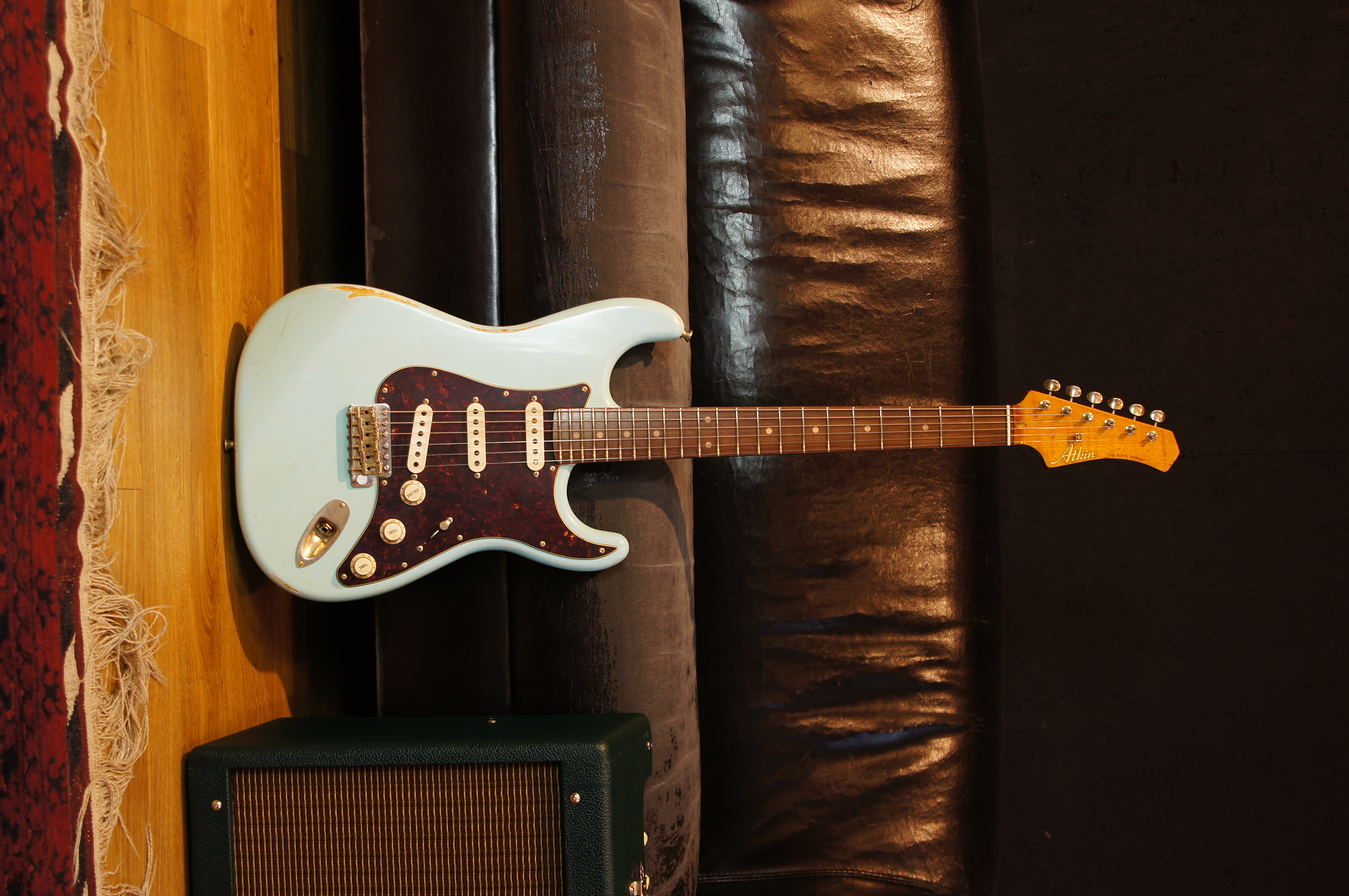 Atkin Electric S-63 The Sixty-Three aged Nitro Sonic Blue