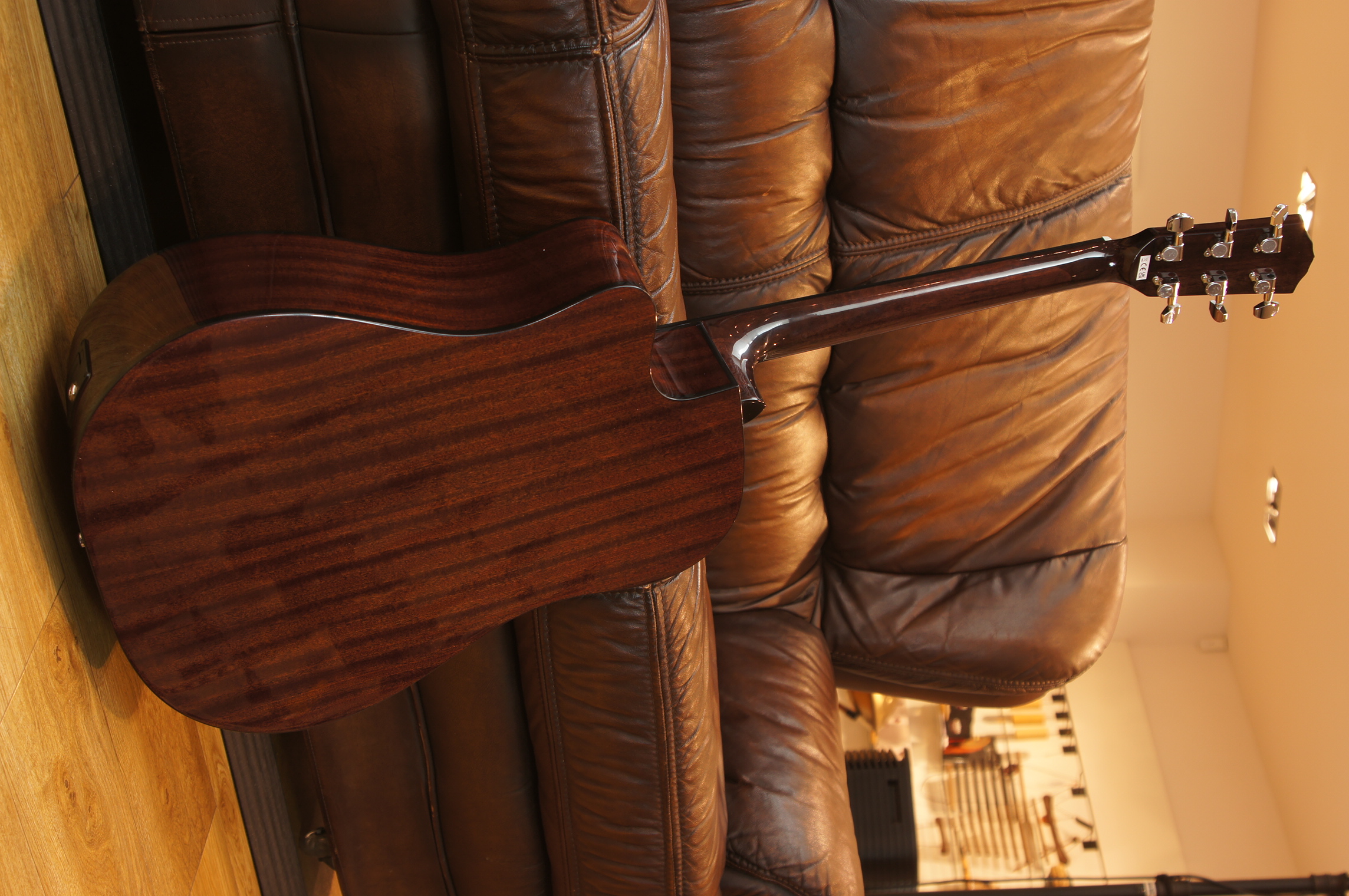 Fender CD-60SCE Dreadnought, Walnut Fingerboard, All-Mahogany