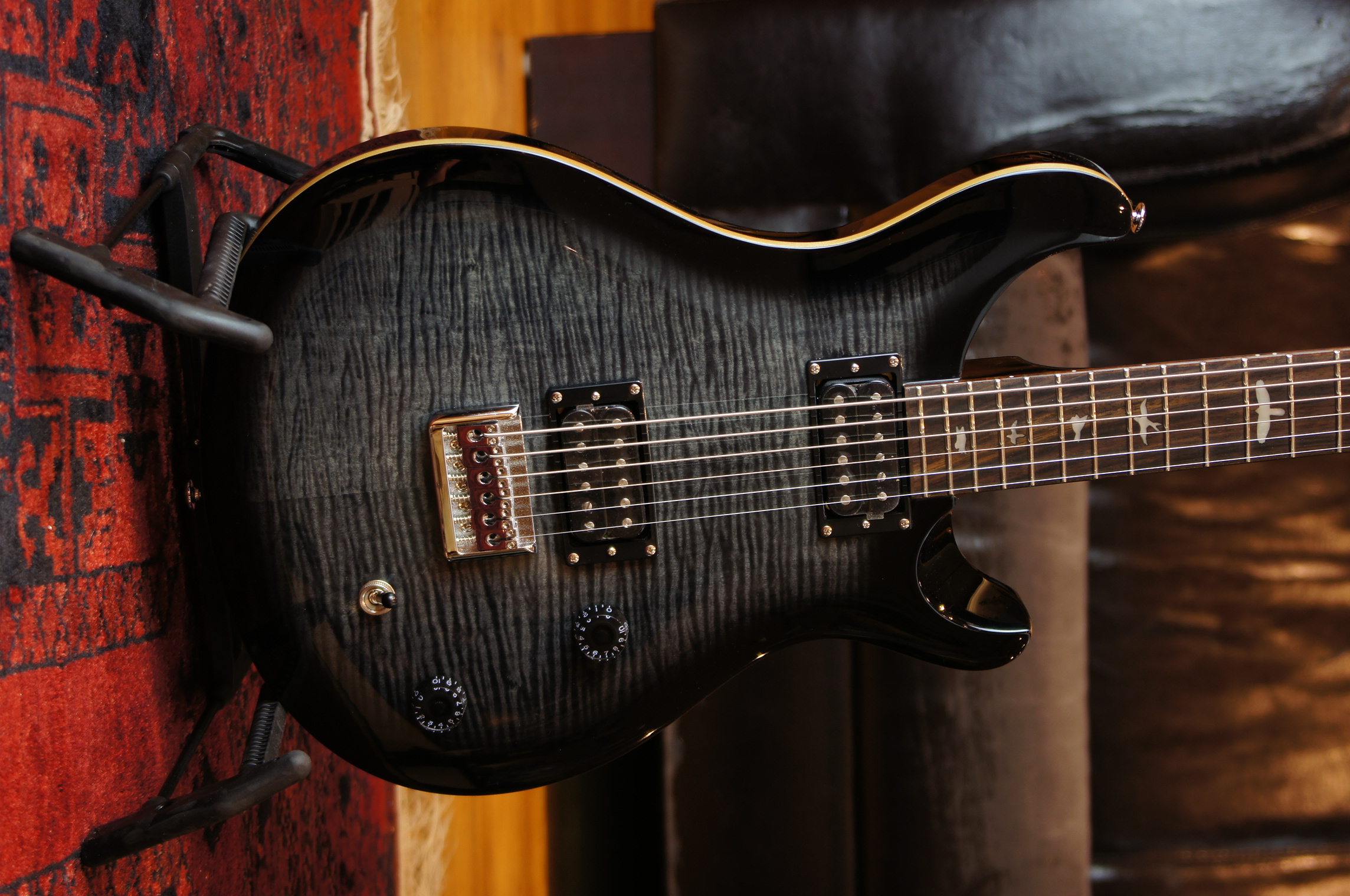 PRS SE277 Baritone - Charcoal Burst