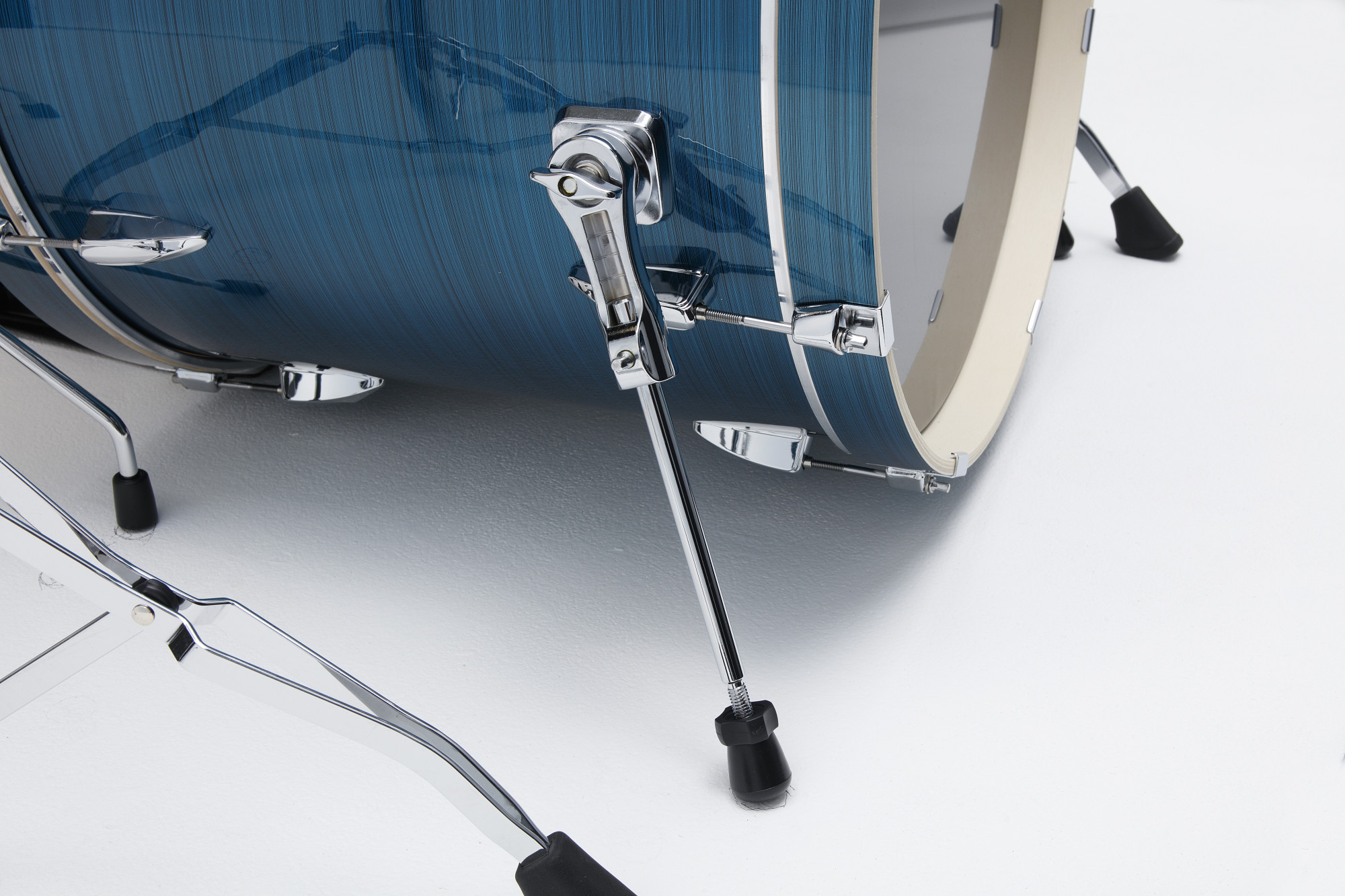 TAMA Imperialstar Drum Set 22" 5 teilig - Hairline Blue + Becken, Hardware + Hocker