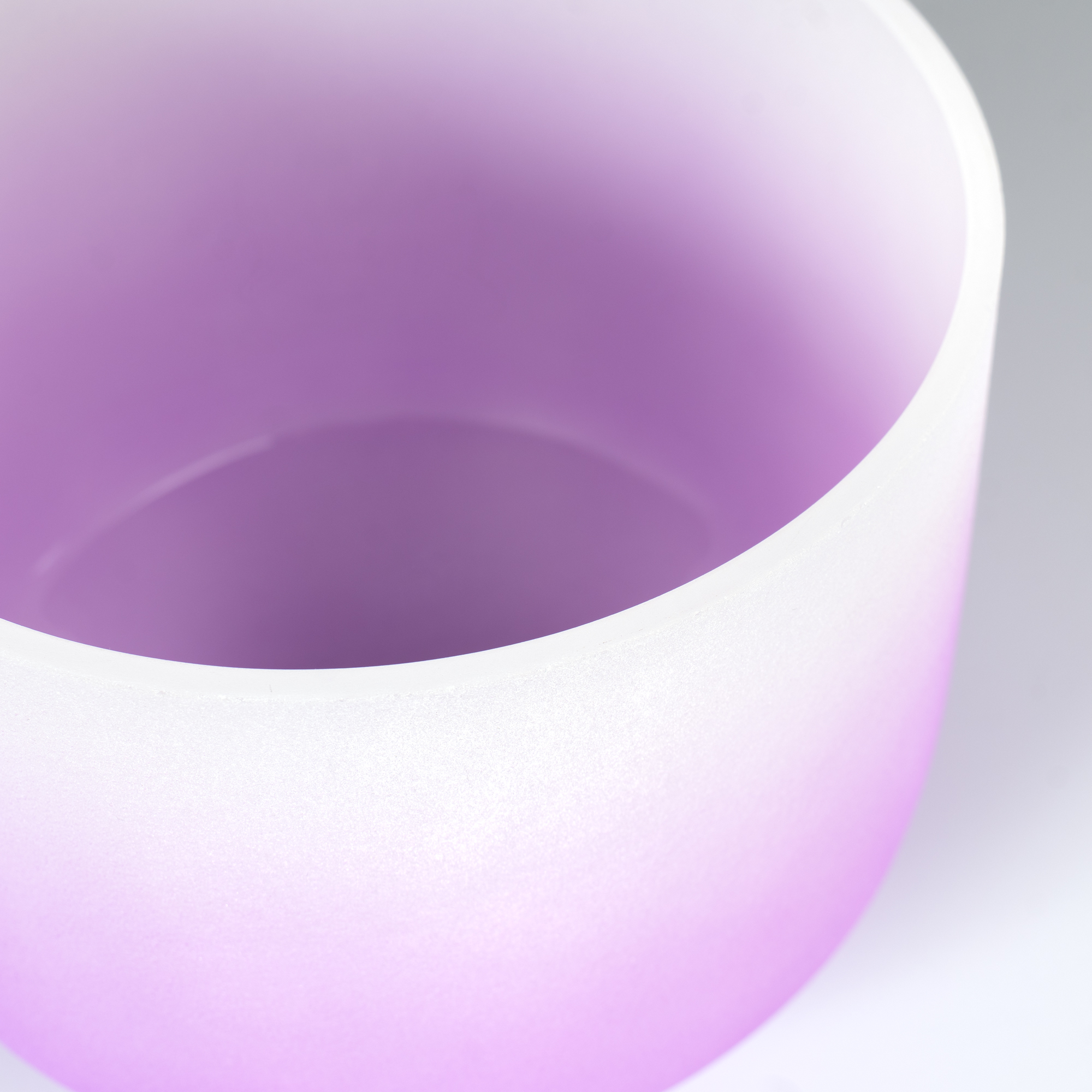 Sela Crystal Singing Bowl Chakra 8" - Violet, Crown, B (432 Hz)