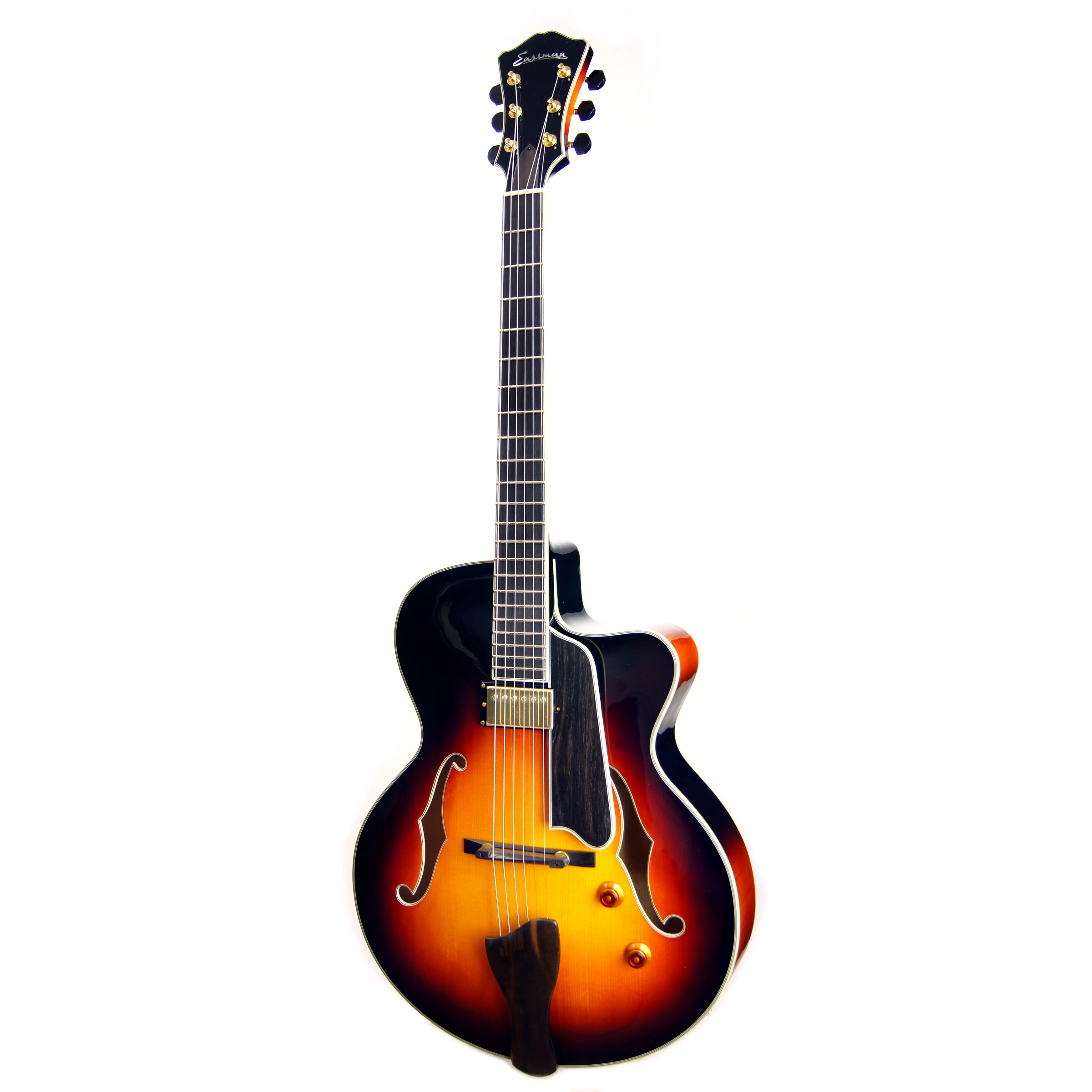 Eastman AR805CE-SB Sunburst Archtop Jazzgitarre inklusive Koffer
