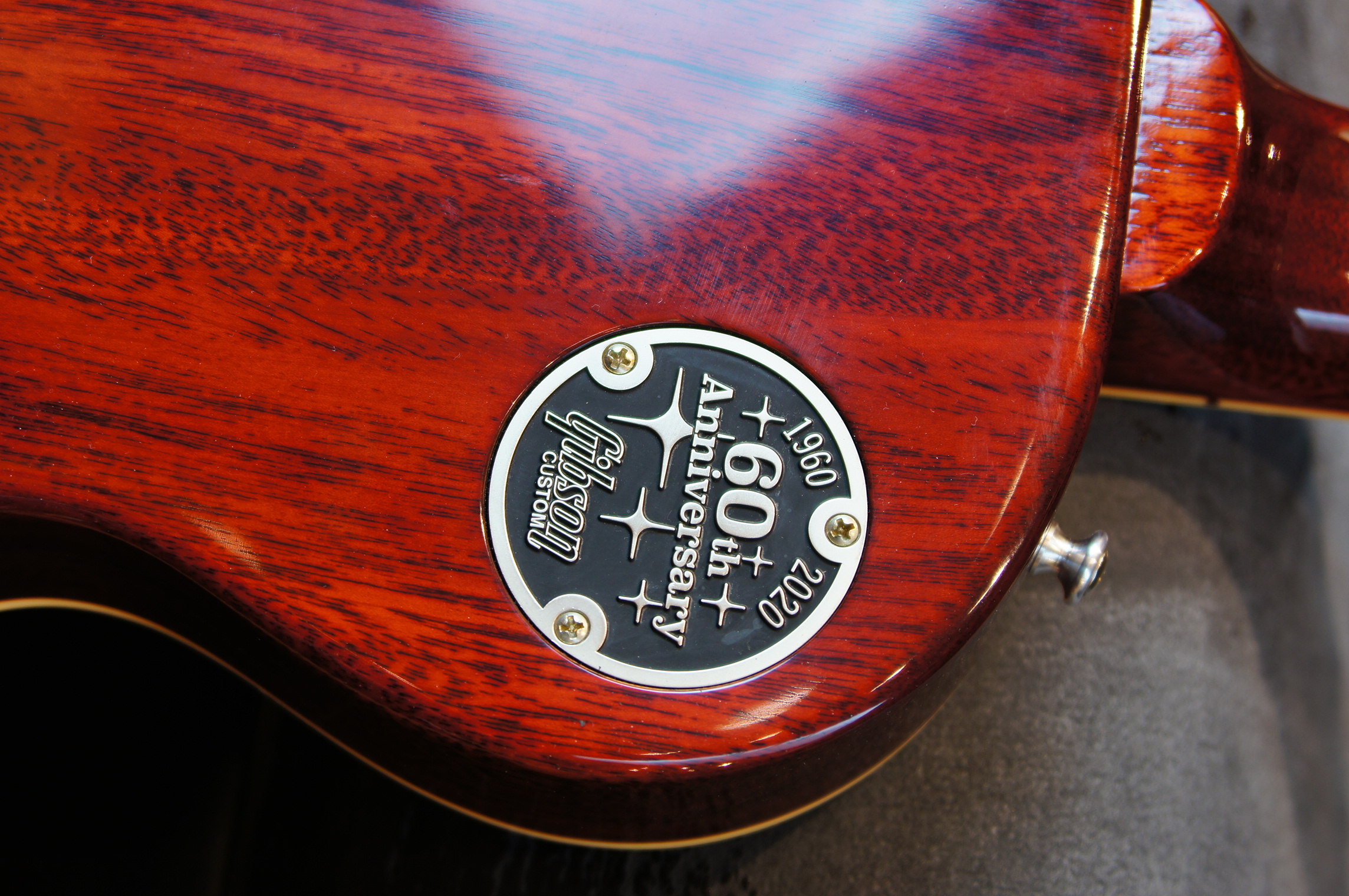Gibson Custom Shop 60th Anniversary Les Paul Standard 1960 V3 Washed Bourbon Burst VOS NH