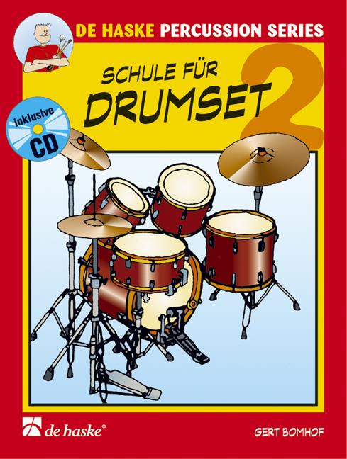 Schule für Drumset Band 2 (+Online Audio)
