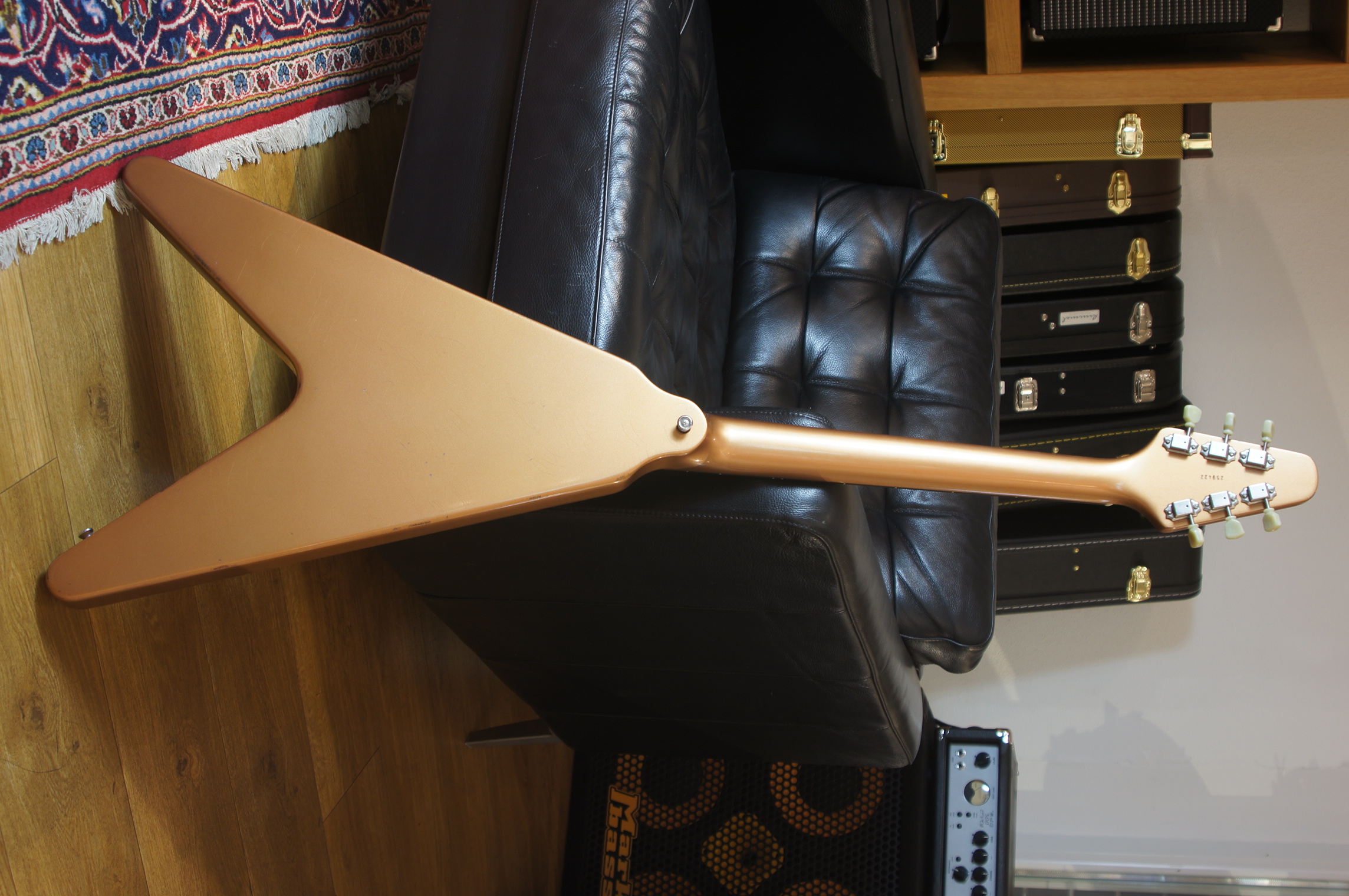 Maybach Jetwing M Firemist Gold aged