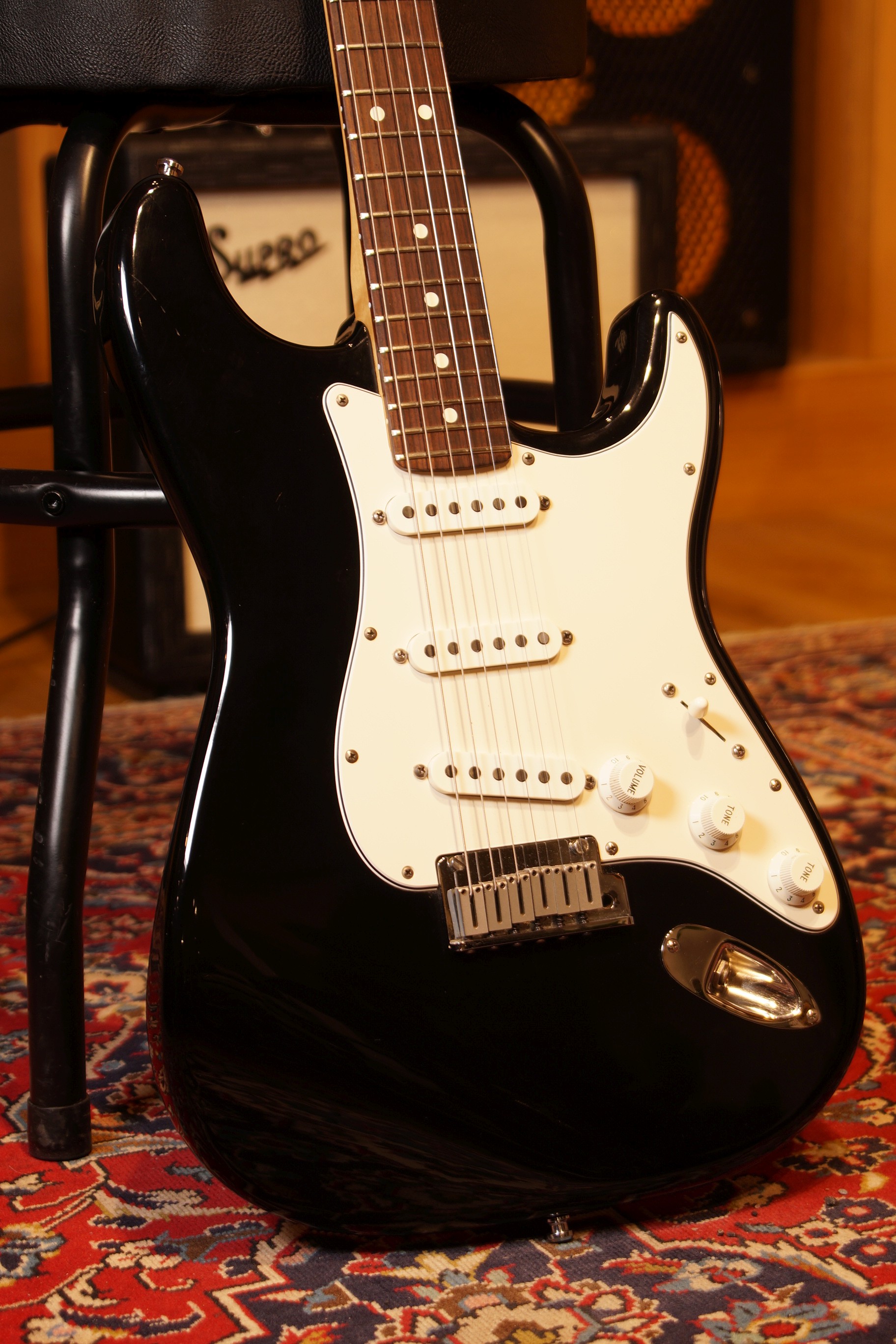 Fender US Stratocaster BJ 1992 - schwarz - inklusive Koffer
