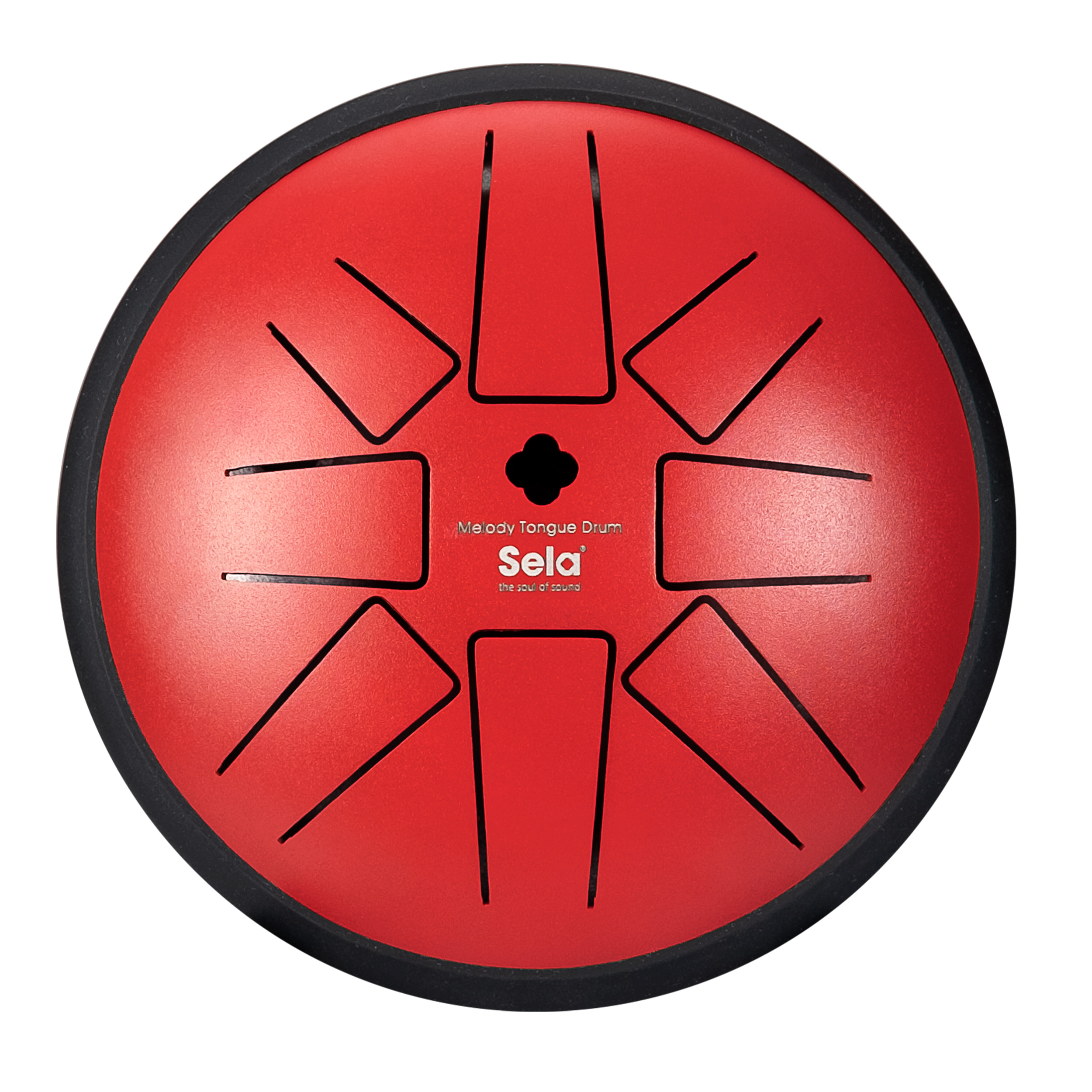 Sela Melody Tongue Drum 6“ F Minor Pentatonic Red