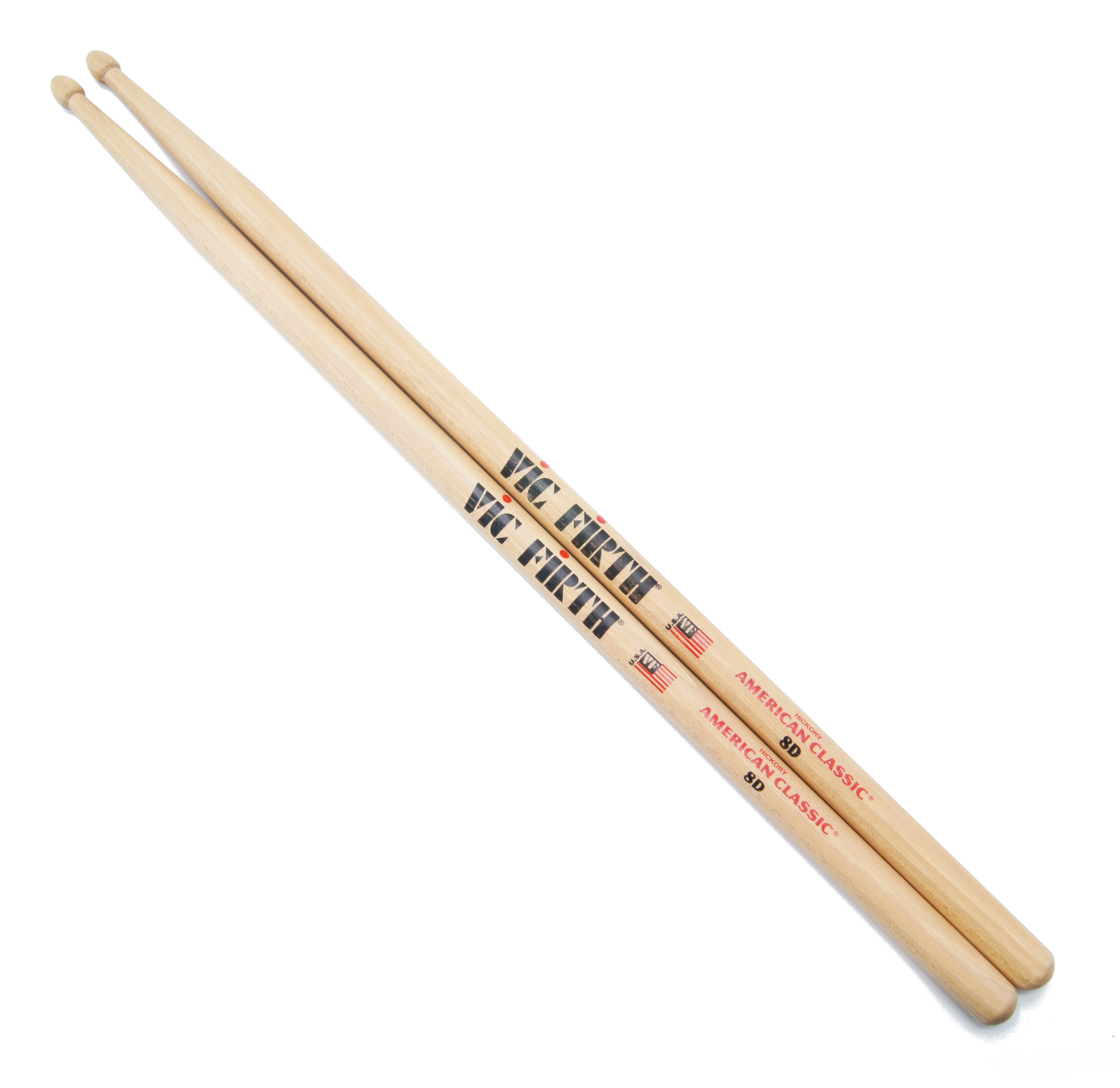 Vic Firth 8D American Classic Hickory Drumsticks