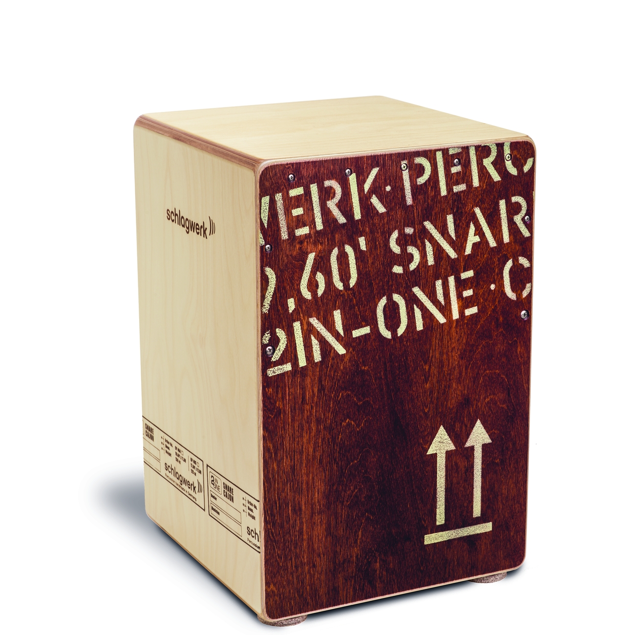 Schlagwerk CP 403 RED Cajon 2inOne medium Red Edition