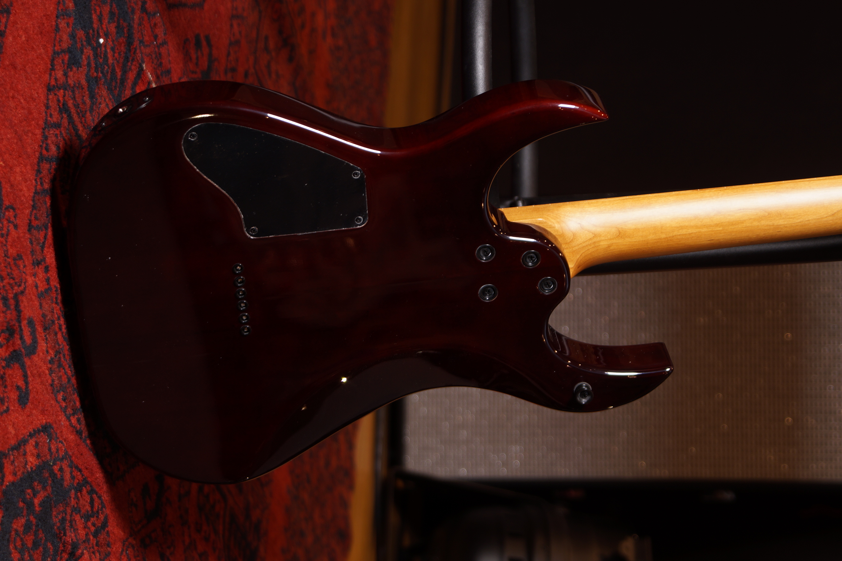 SPIRA Guitars S-450 TRD Transparent Red