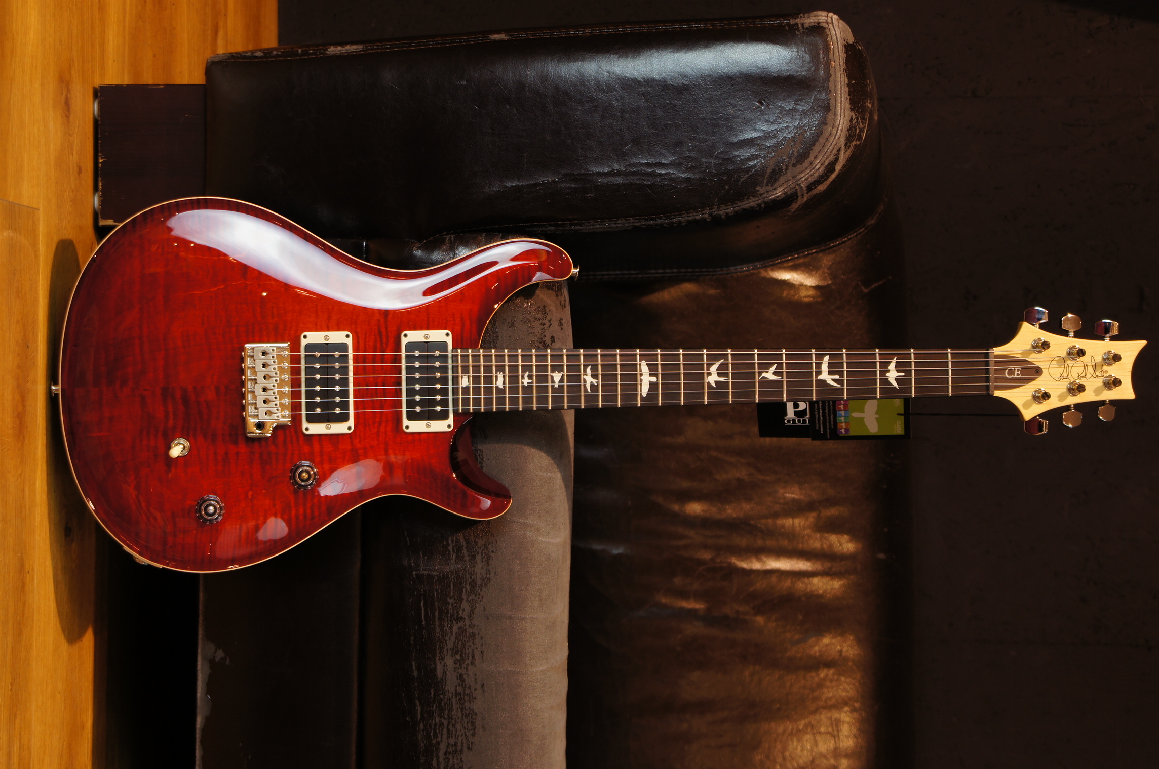PRS CE 24 FR - Fire Red Burst