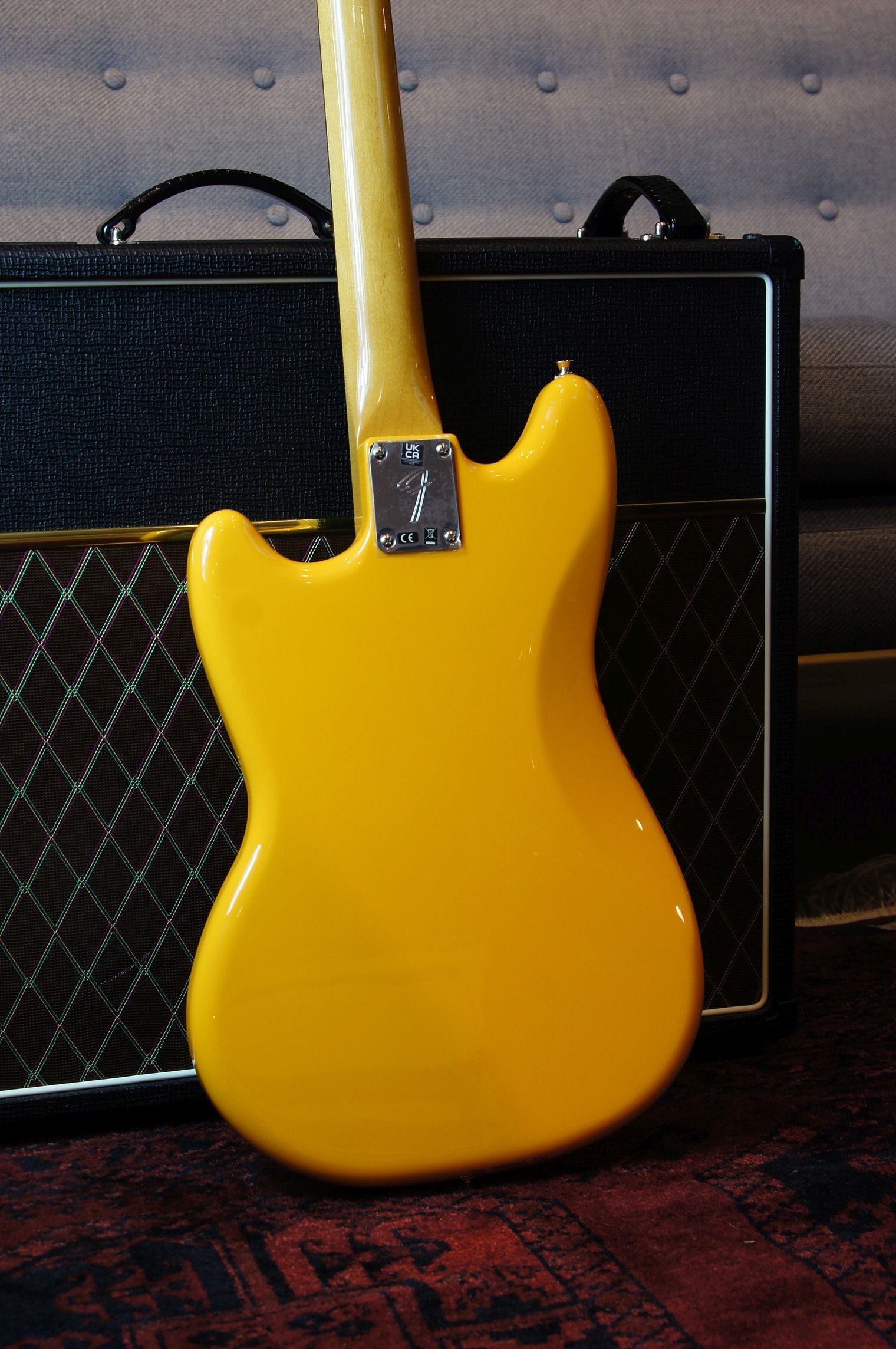 Fender Vintera® II '70s Competition Mustang® Rosewood Fingerboard Competition Orange