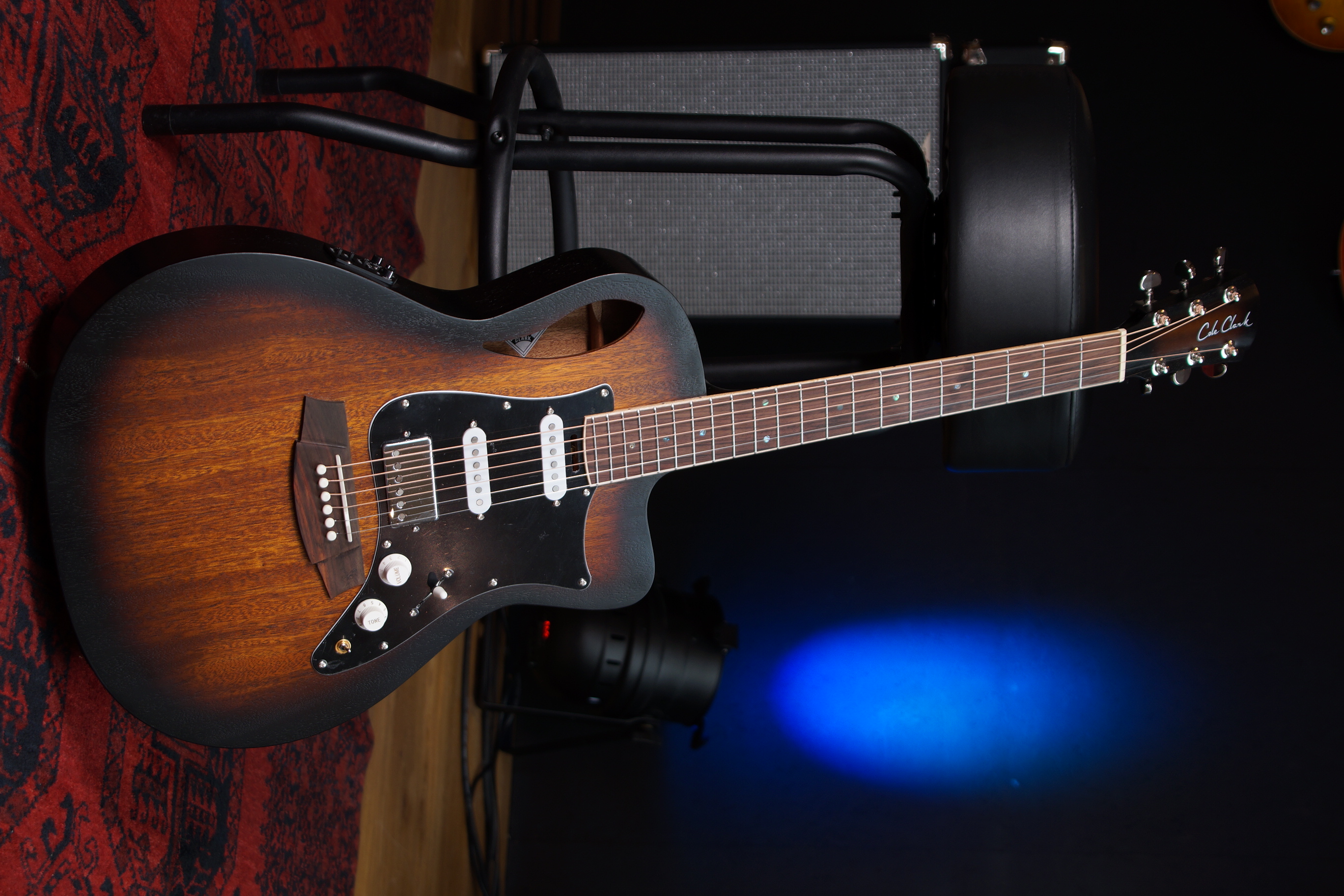 Cole Clark True Hybrid Thin - STL1EC-MMAH-HSS-SUN