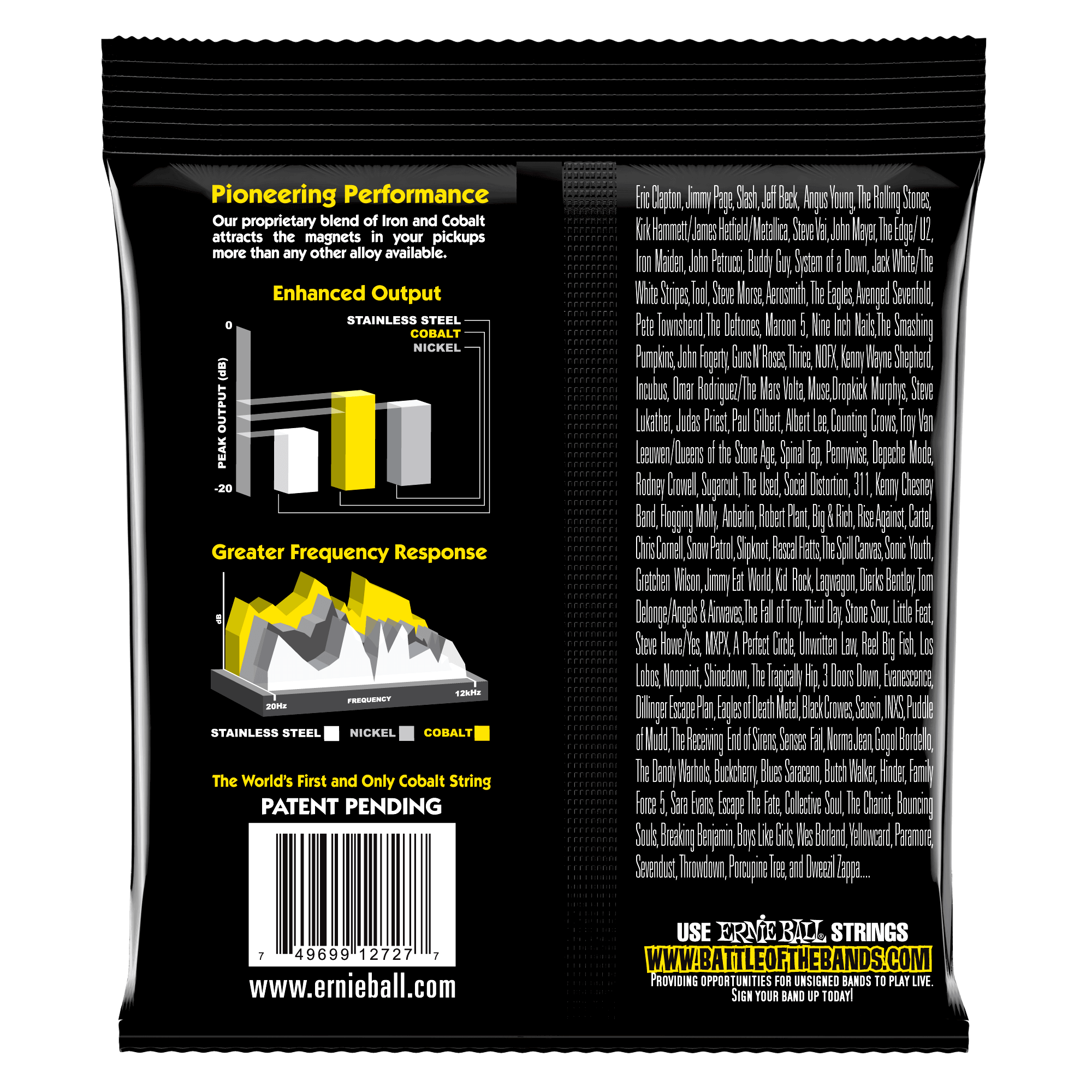 ERNIE BALL 2727 Beefy Slinky Cobalt 11-54