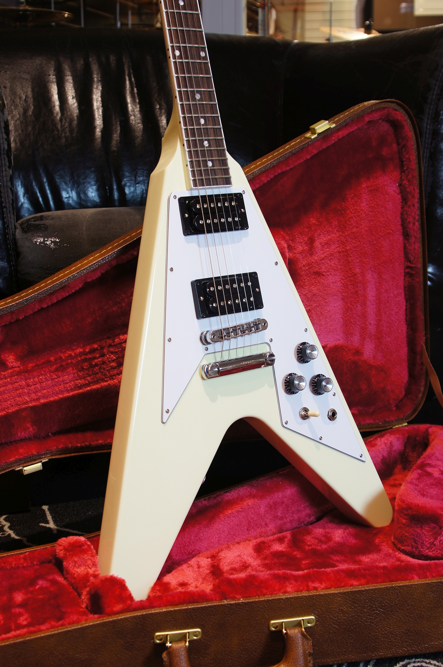 Gibson 70s Flying V Classic White
