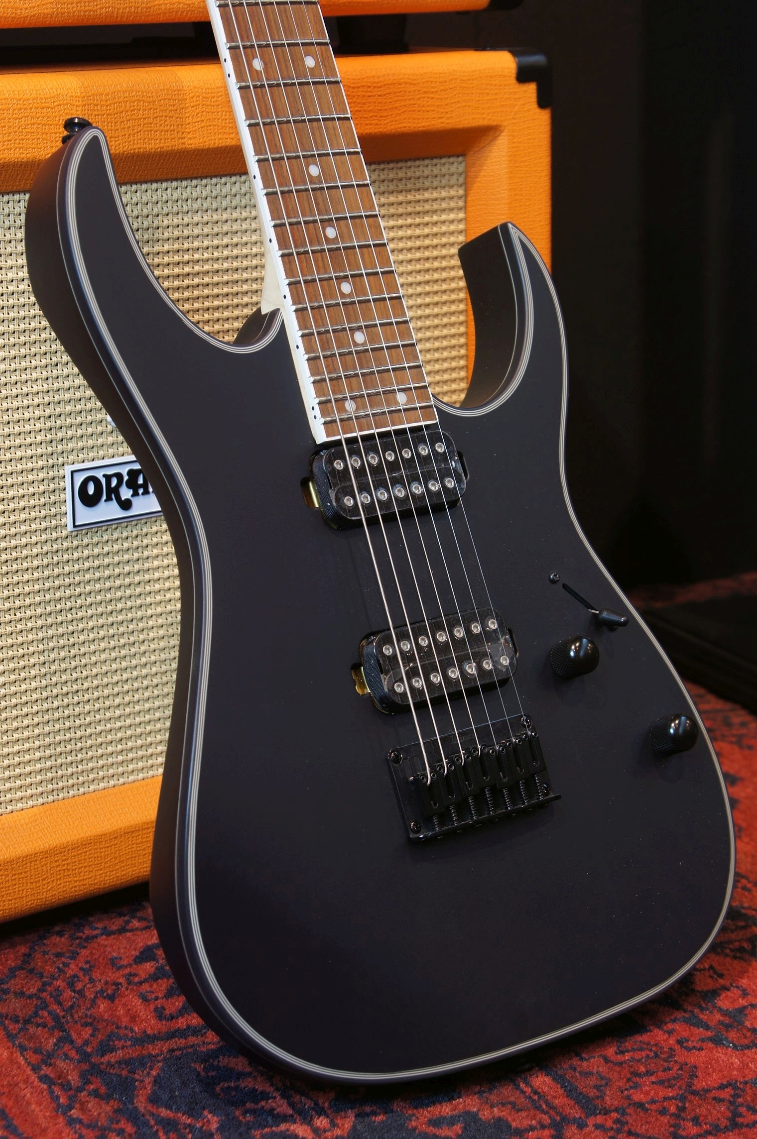IBANEZ RG 7-Str Black Flat - B-Stock